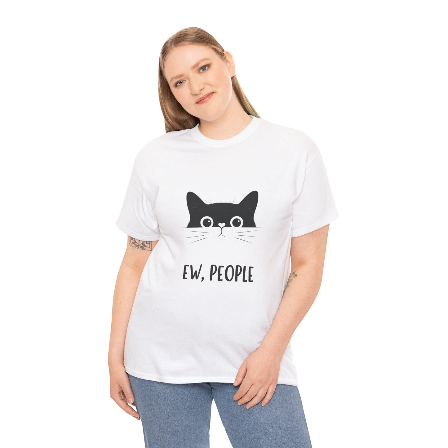 Ew People, Funny Cat Tee