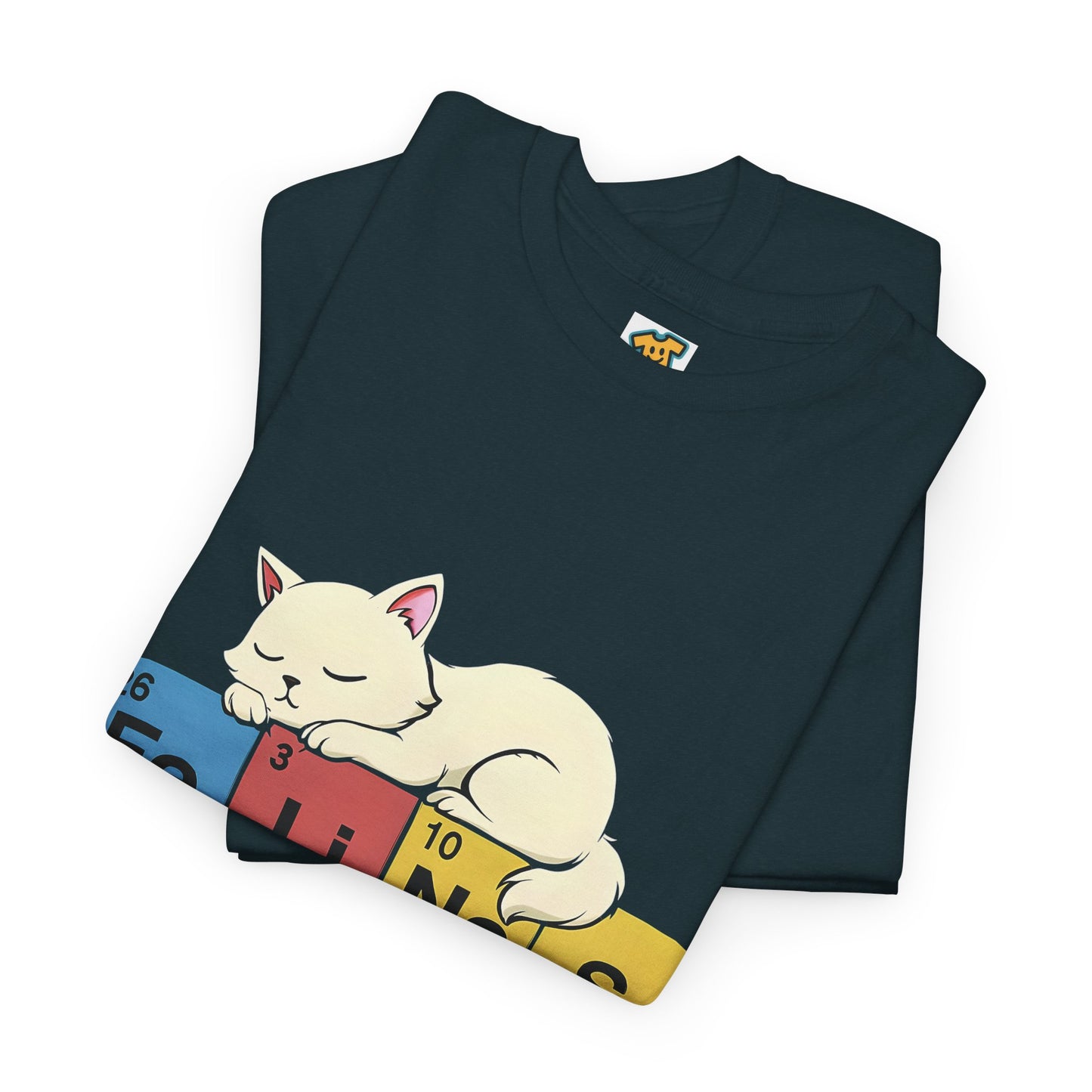 Cat Science Unisex Tee - Cute Feline Periodic Table T-Shirt for Cat Lovers