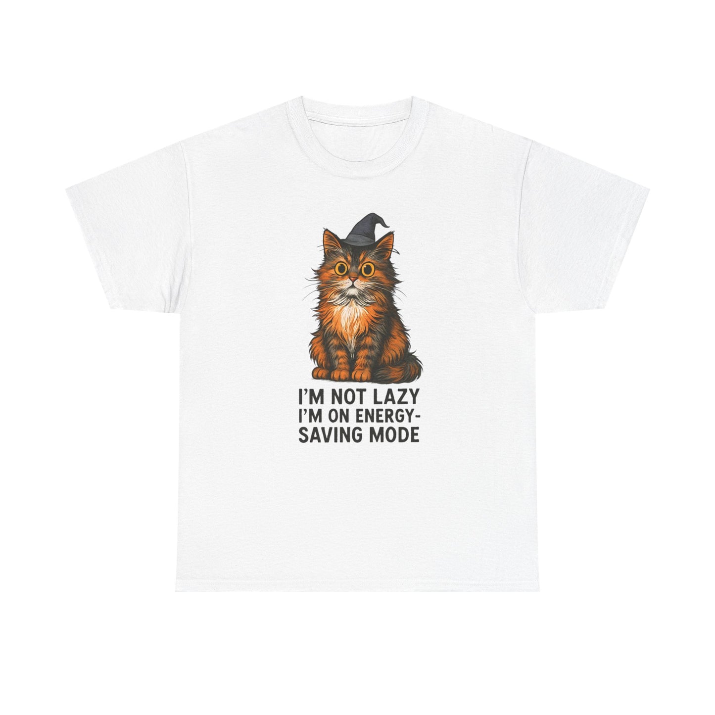 Chill Cat Energy-Saving Mode T-Shirt