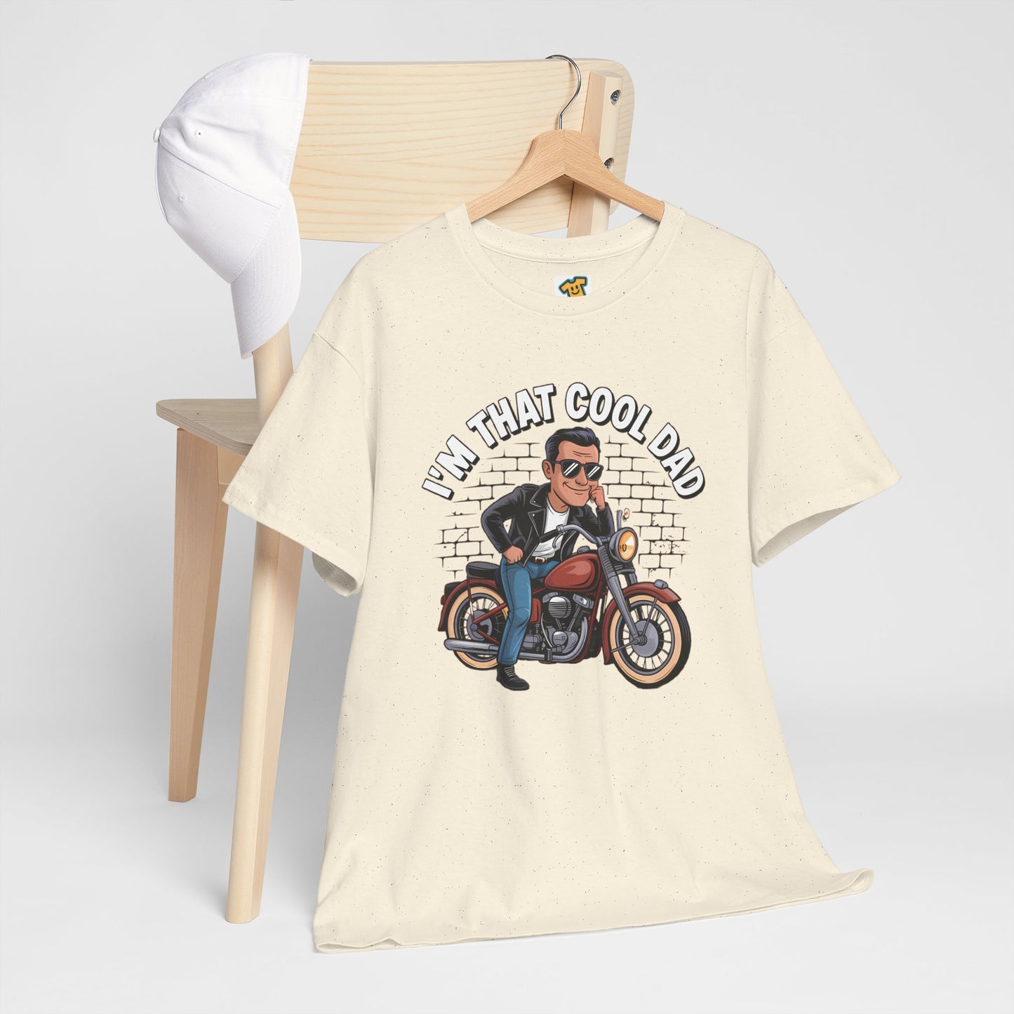 Cool Dad Unisex Tee Shirt - I'm that cool dad design