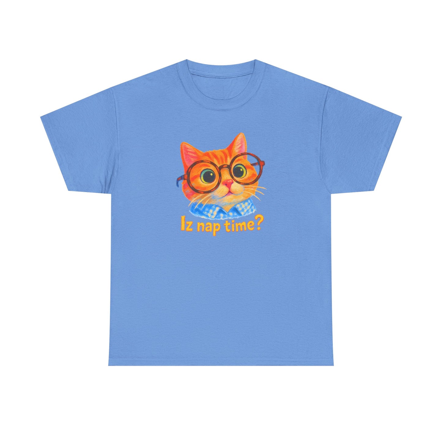 Adorable Cat 'Iz Nap Time?' T-Shirt