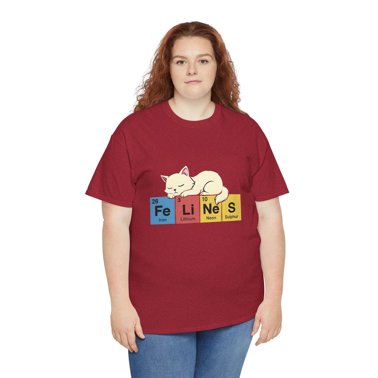 Cat Science Unisex Tee - Cute Feline Periodic Table T-Shirt for Cat Lovers