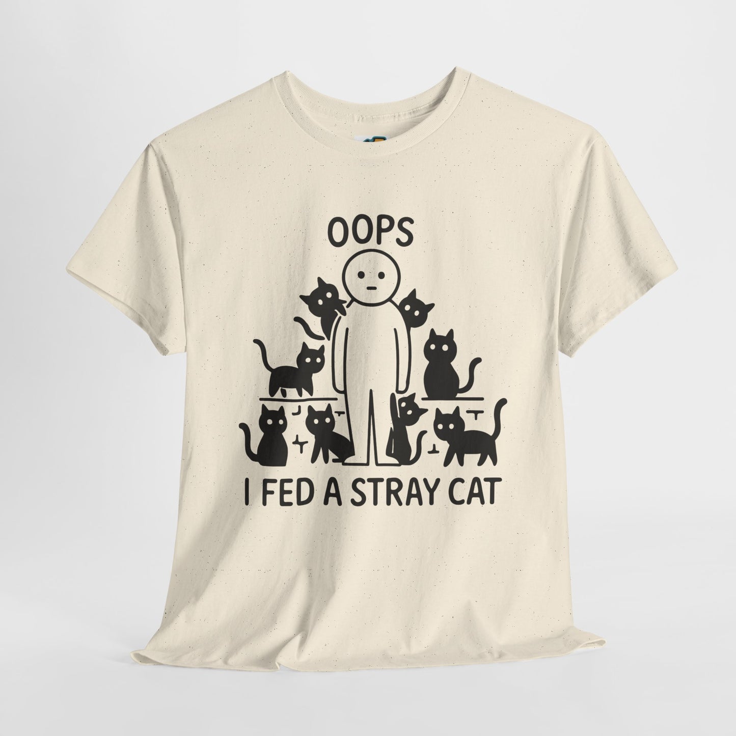 Funny Stray Cats Oops Unisex Tee