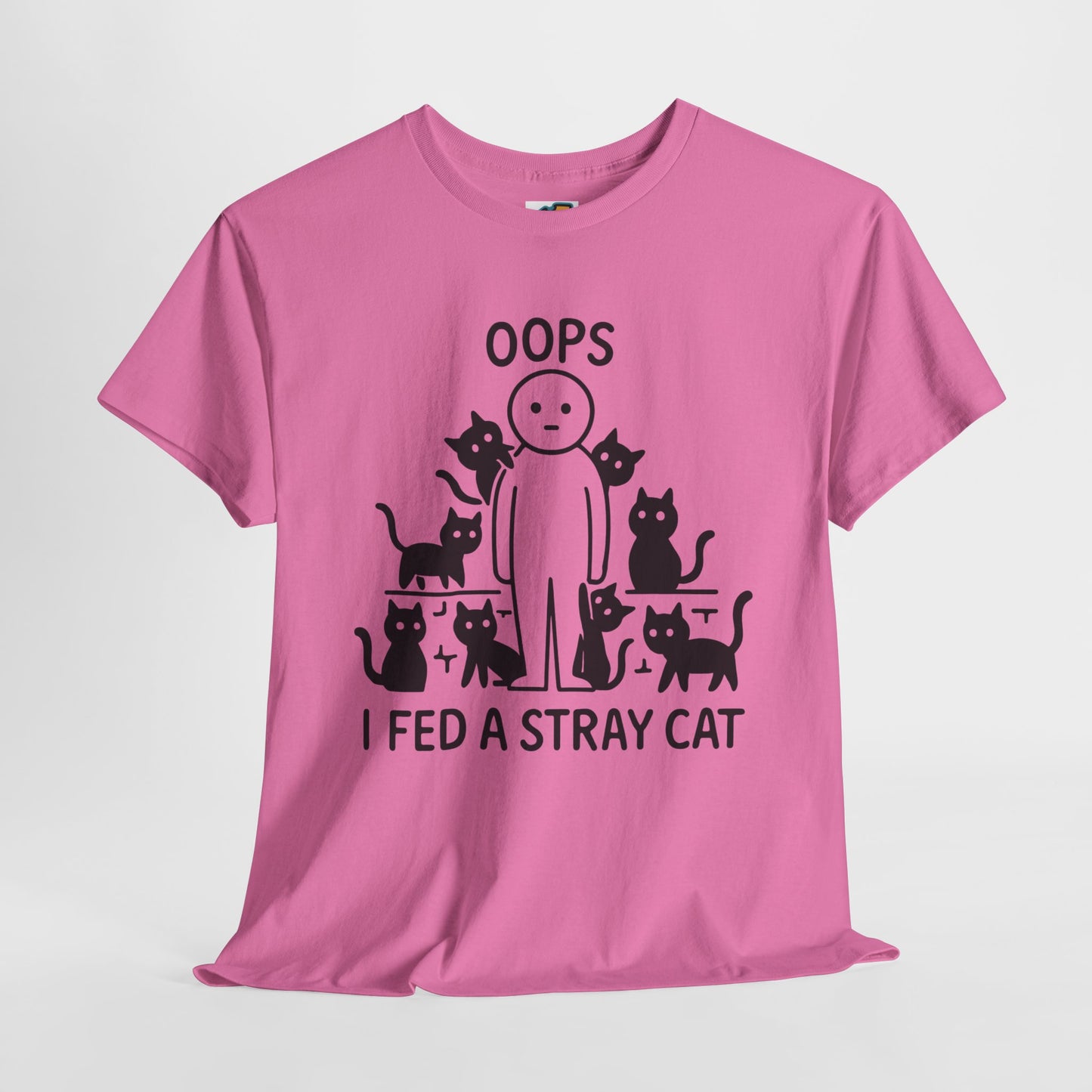 Funny Stray Cats Oops Unisex Tee