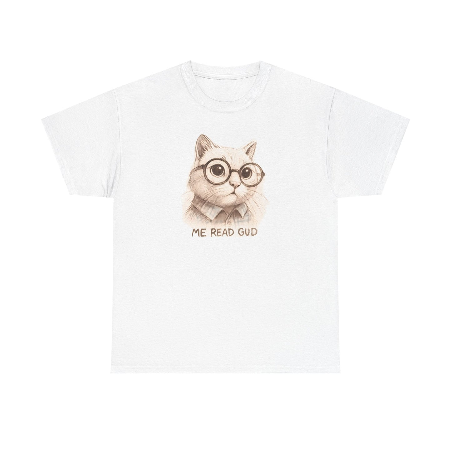 Quirky Cat Scholar Tee