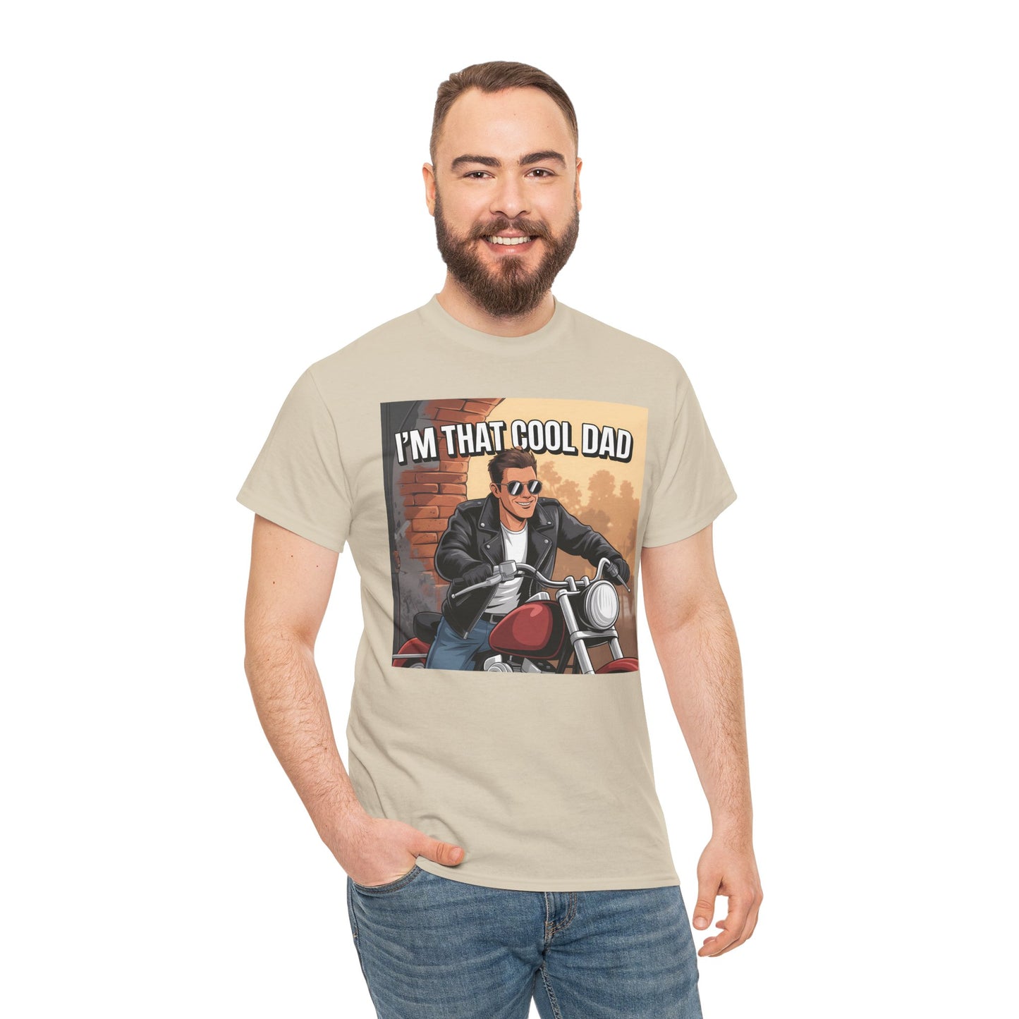 Cool Dad Unisex Tee - Perfect gift for fathers, Father's Day, birthdays, and everyday wear