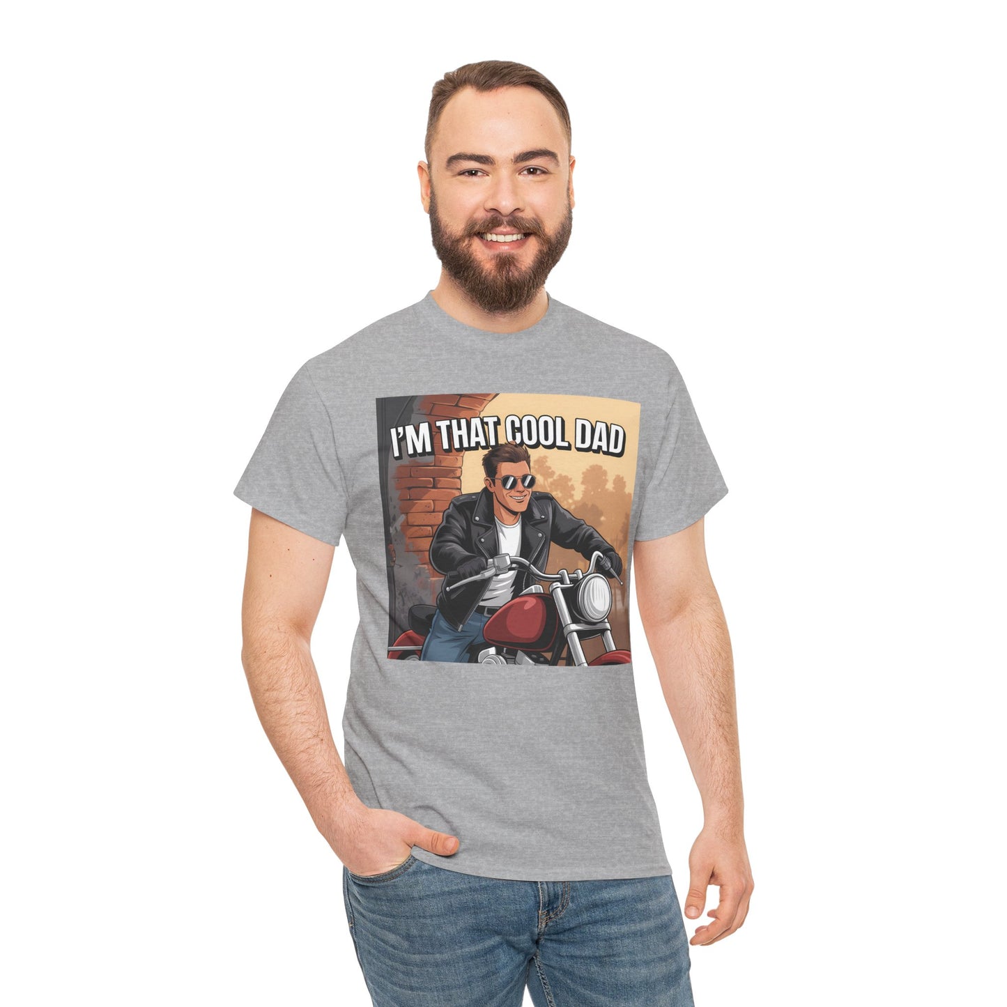 Cool Dad Unisex Tee - Perfect gift for fathers, Father's Day, birthdays, and everyday wear