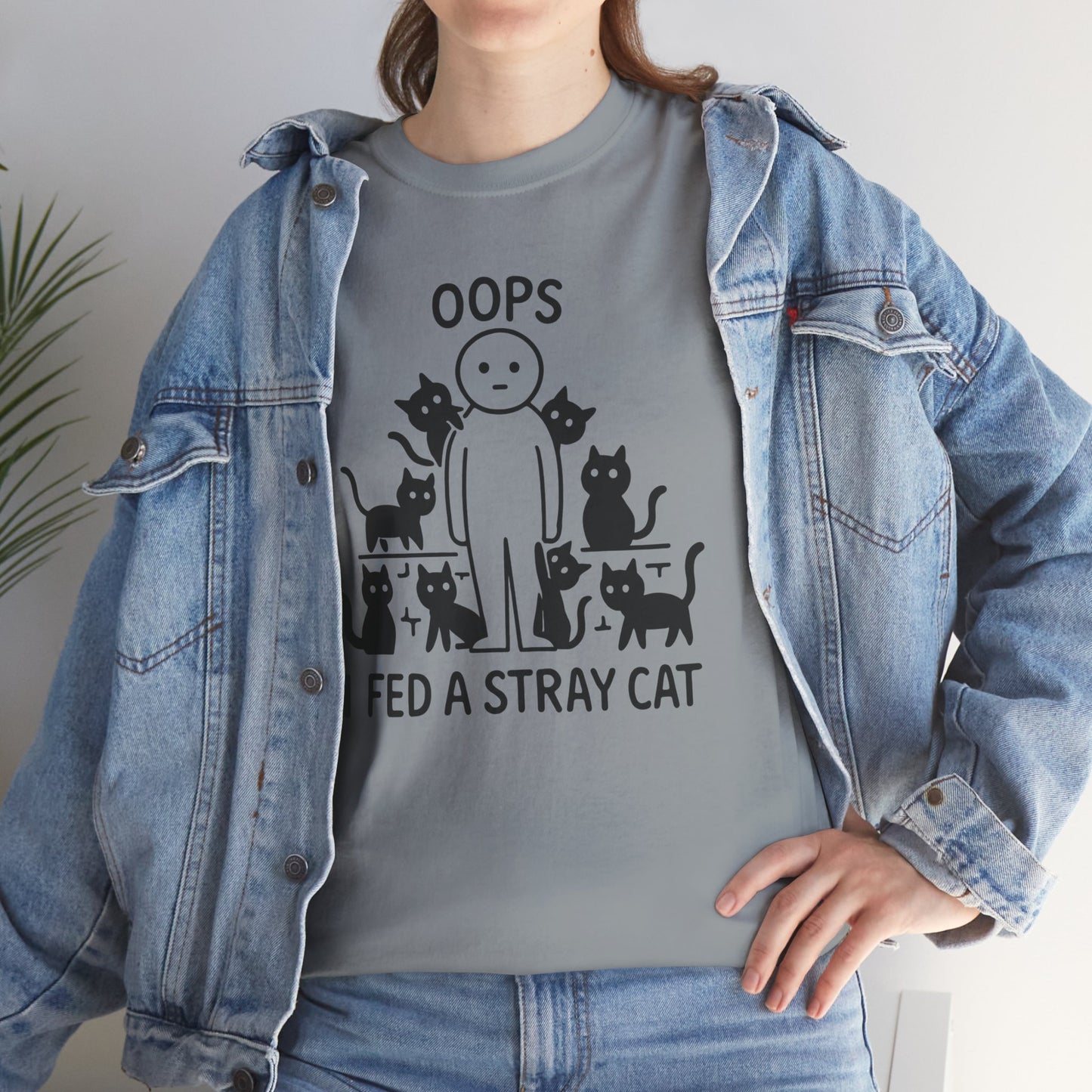 Funny Stray Cats Oops Unisex Tee