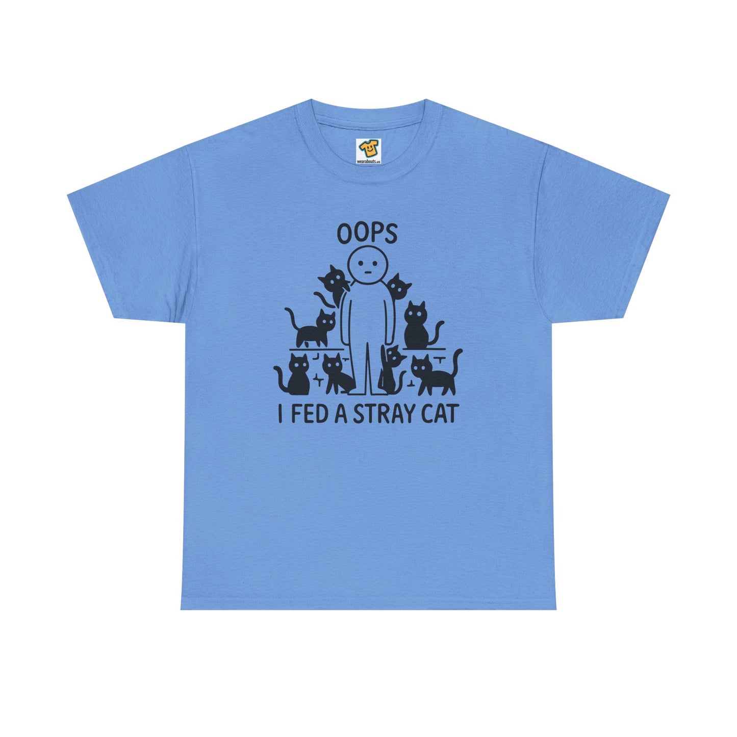 Funny Stray Cats Oops Unisex Tee