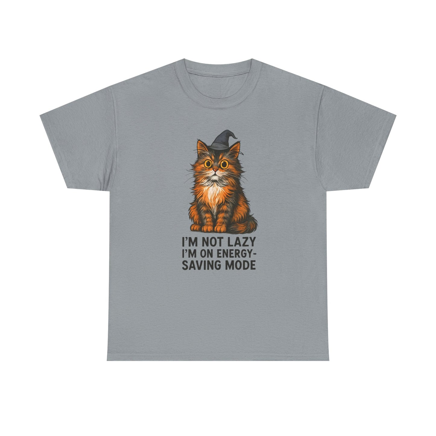 Chill Cat Energy-Saving Mode T-Shirt