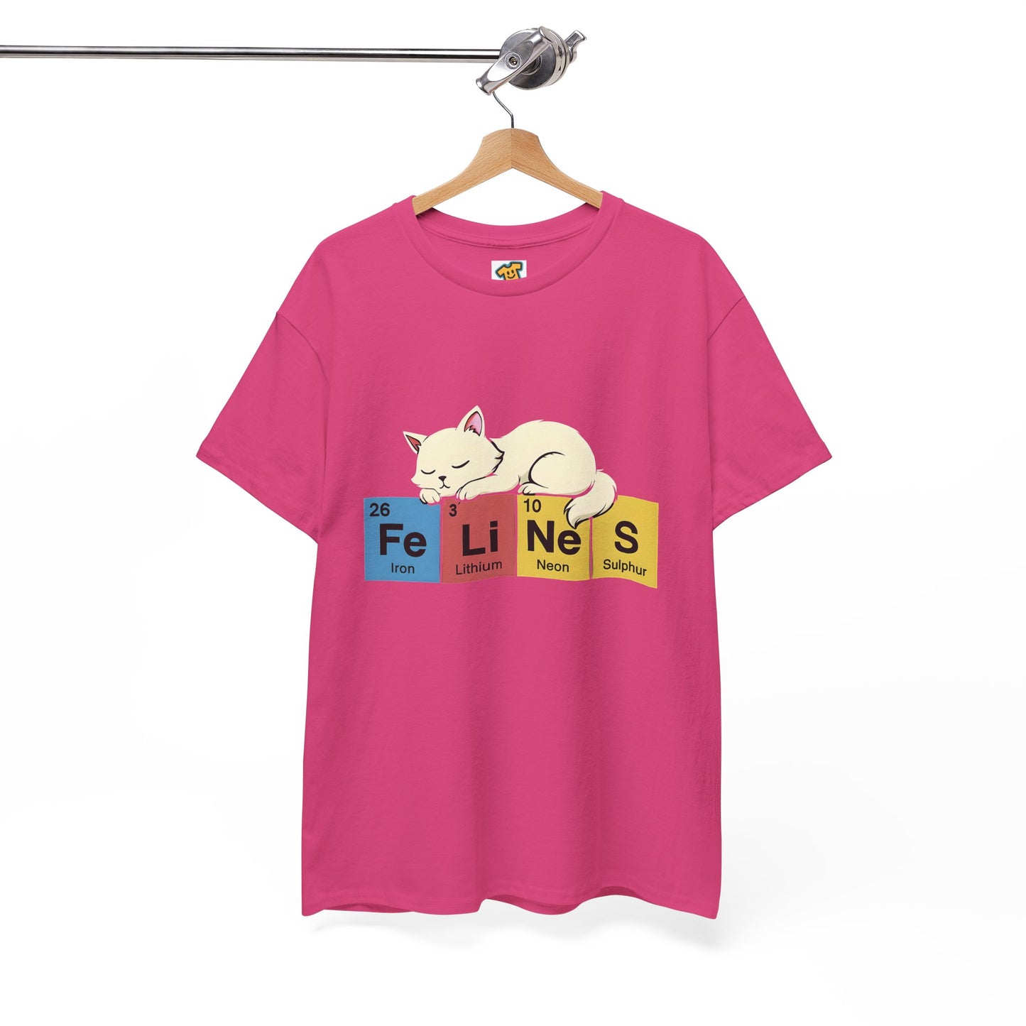 Cat Science Unisex Tee - Cute Feline Periodic Table T-Shirt for Cat Lovers