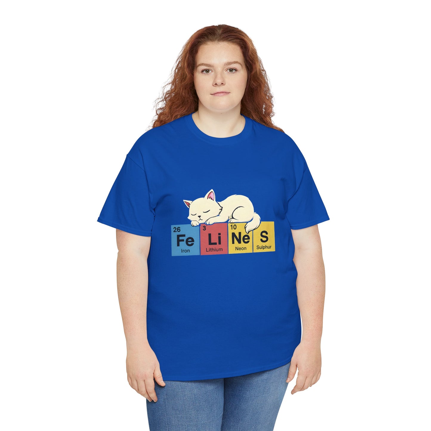 Cat Science Unisex Tee - Cute Feline Periodic Table T-Shirt for Cat Lovers