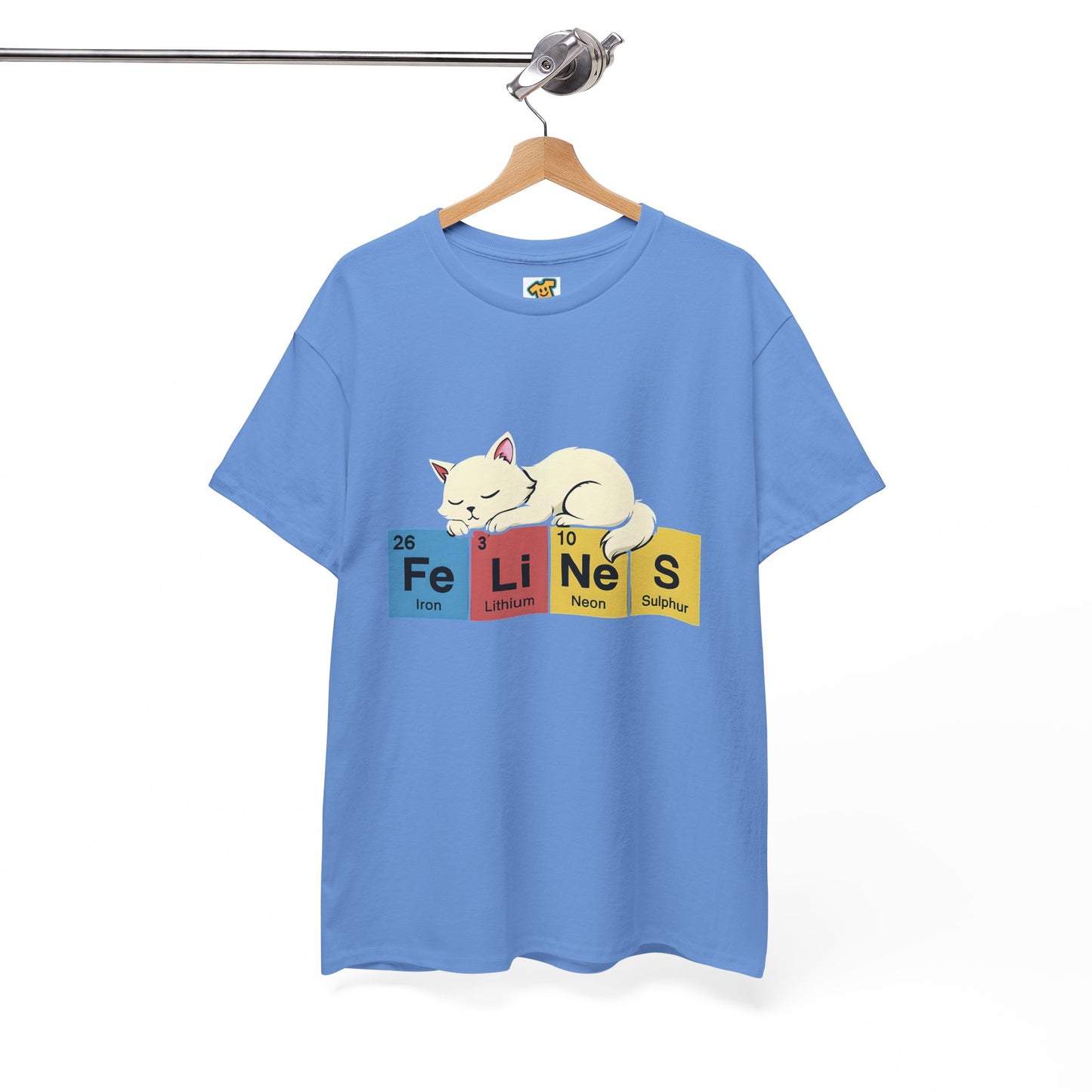 Cat Science Unisex Tee - Cute Feline Periodic Table T-Shirt for Cat Lovers