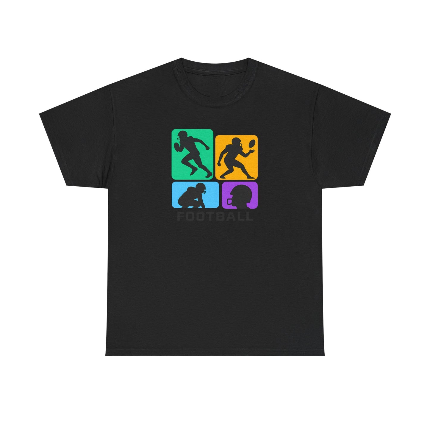 Vibrant Football Action T-Shirt