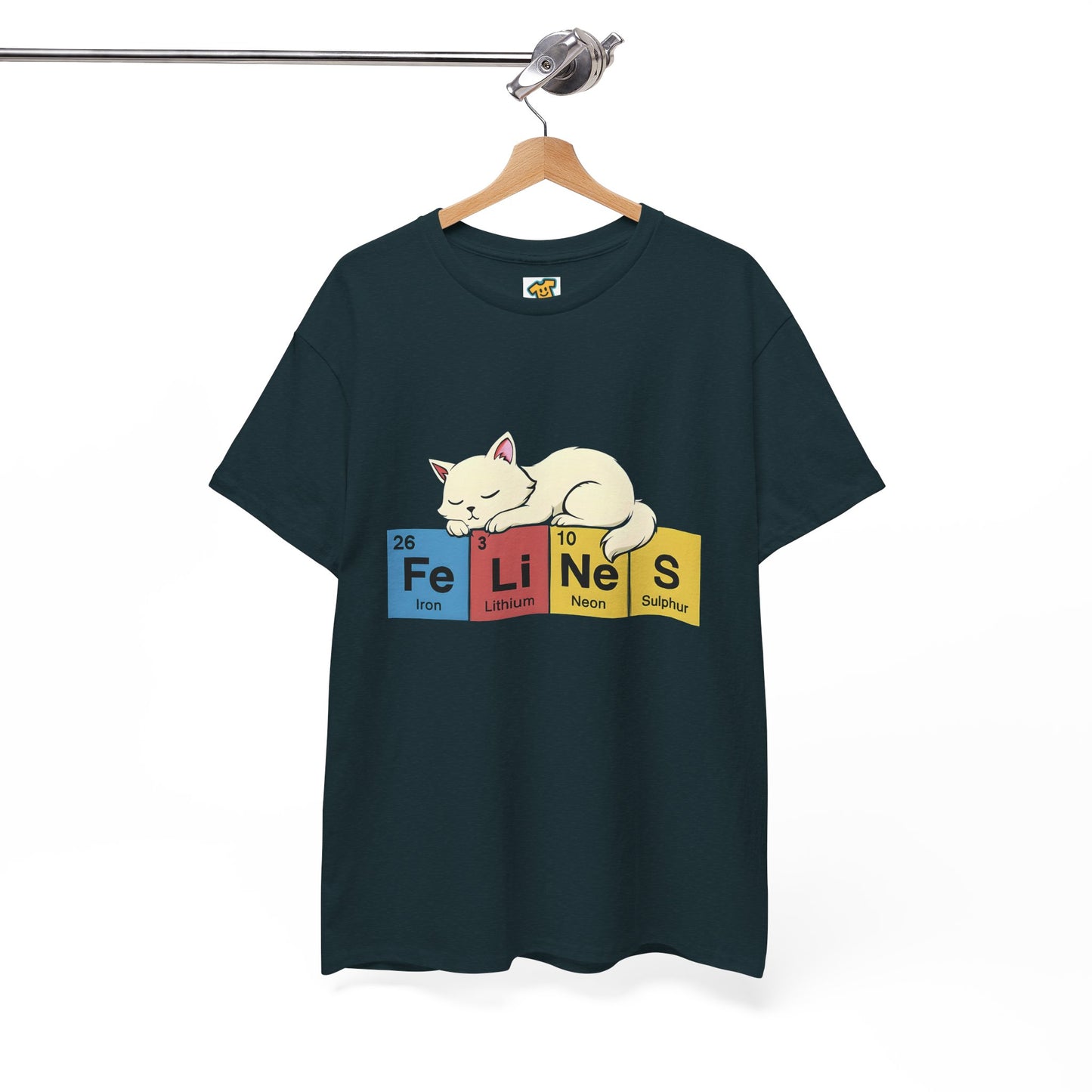 Cat Science Unisex Tee - Cute Feline Periodic Table T-Shirt for Cat Lovers