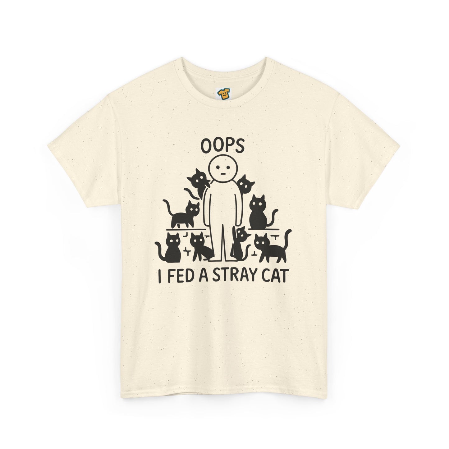 Funny Stray Cats Oops Unisex Tee