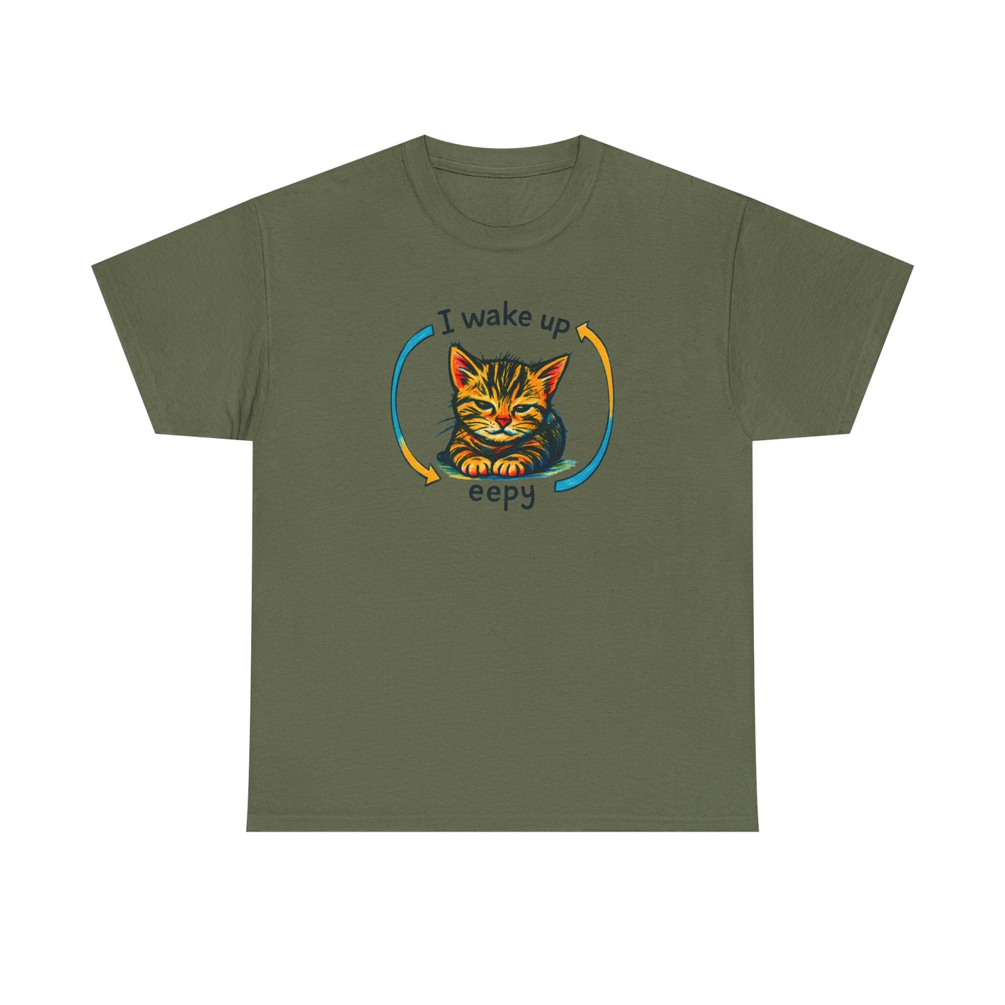 Sleepy Cat Vibes T-shirt
