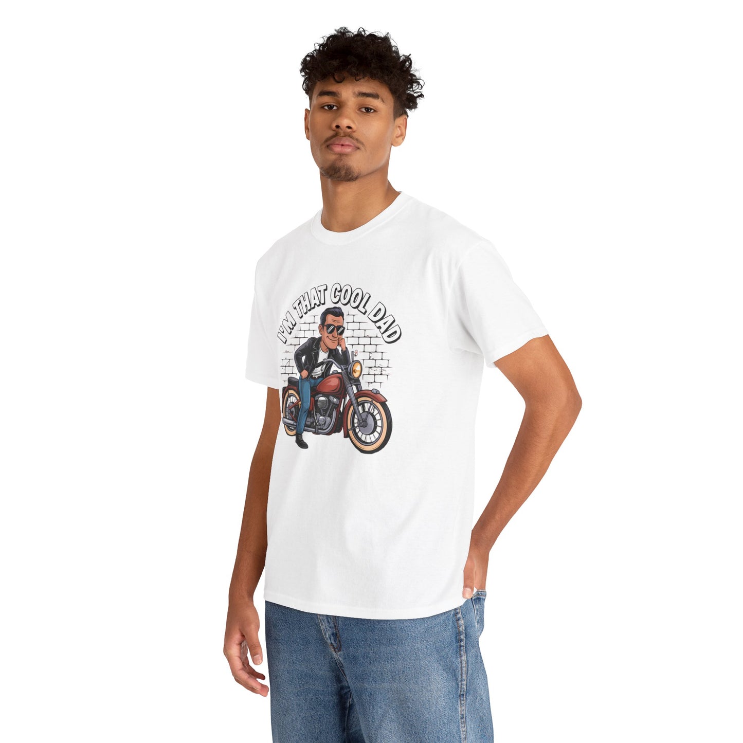 Cool Dad Unisex Tee Shirt - I'm that cool dad design