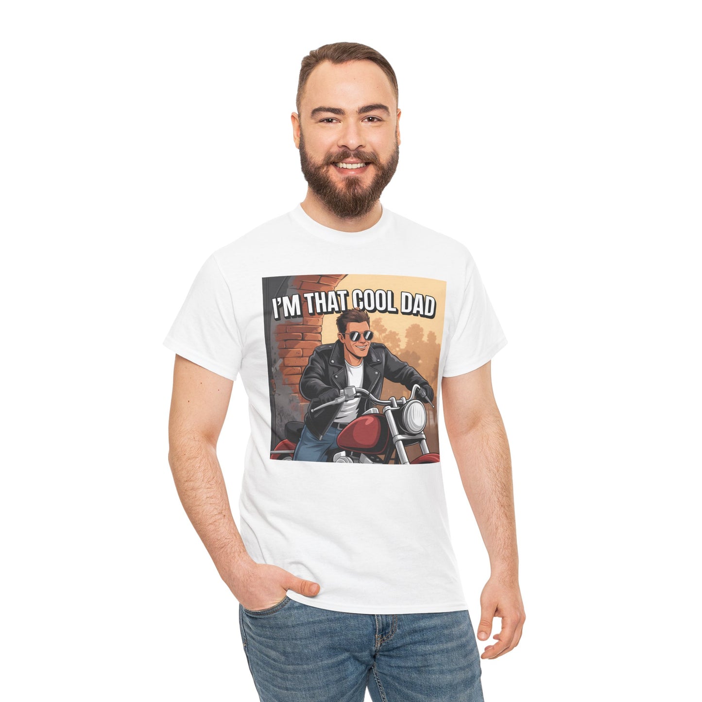 Cool Dad Unisex Tee - Perfect gift for fathers, Father's Day, birthdays, and everyday wear