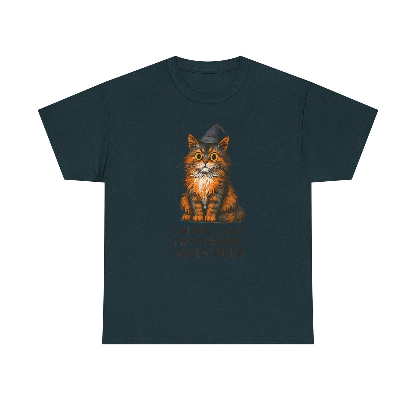 Chill Cat Energy-Saving Mode T-Shirt