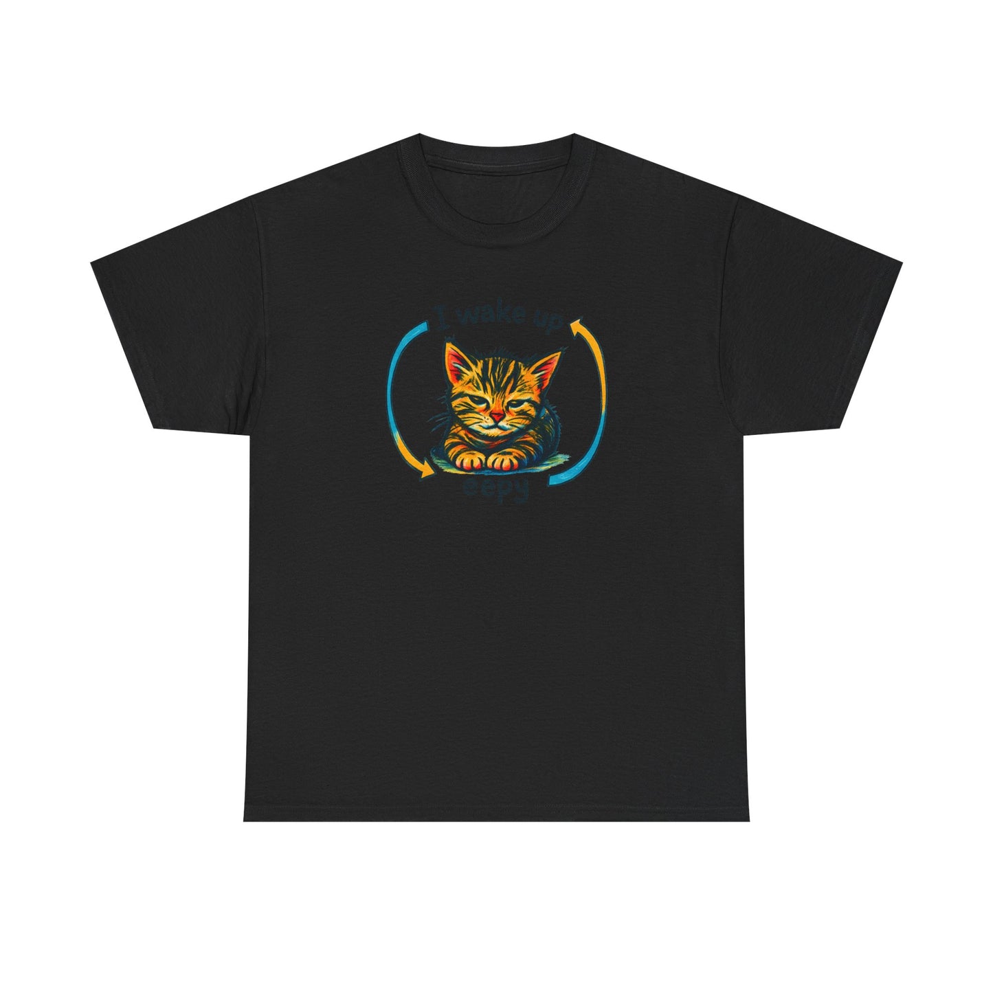Sleepy Cat Vibes T-shirt