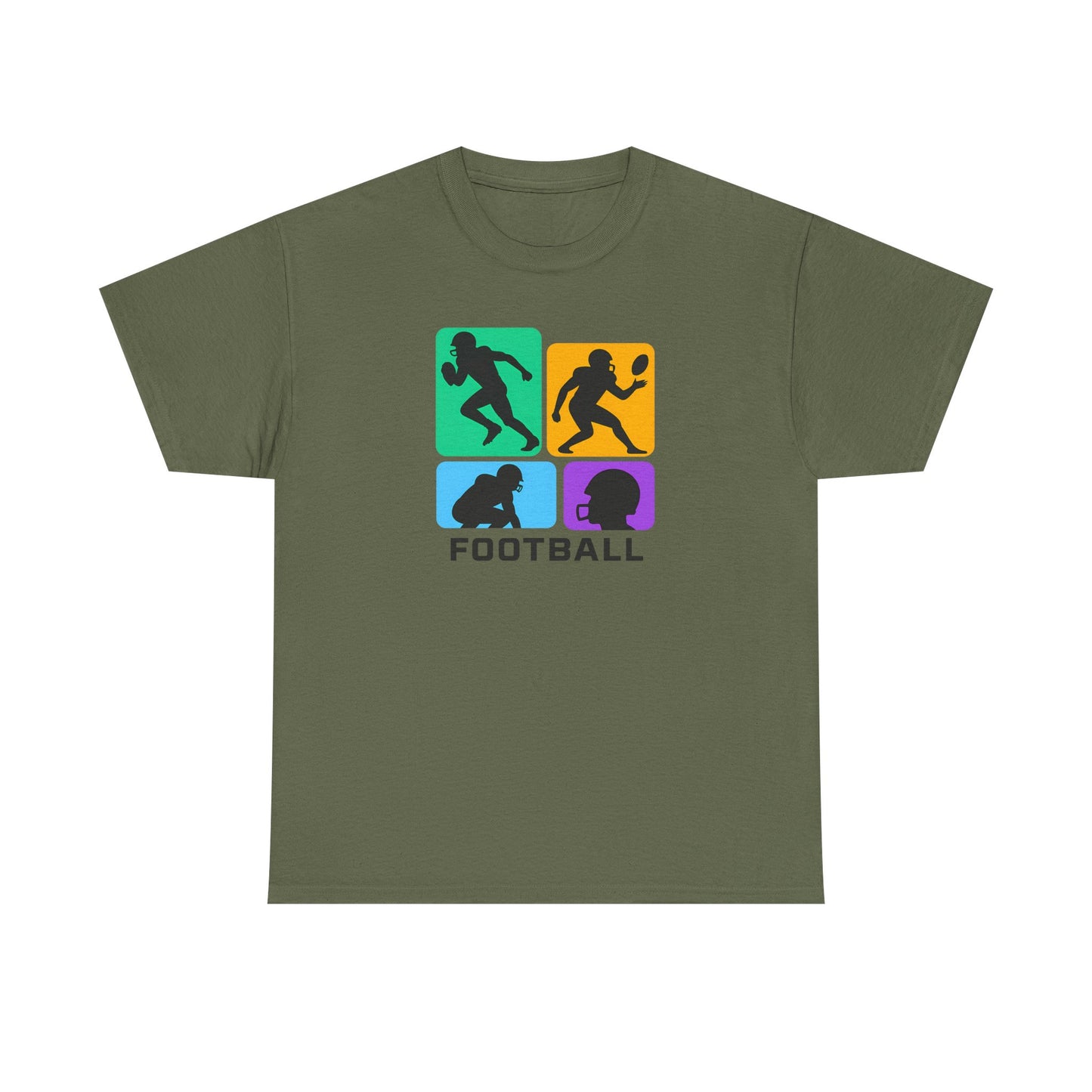 Vibrant Football Action T-Shirt