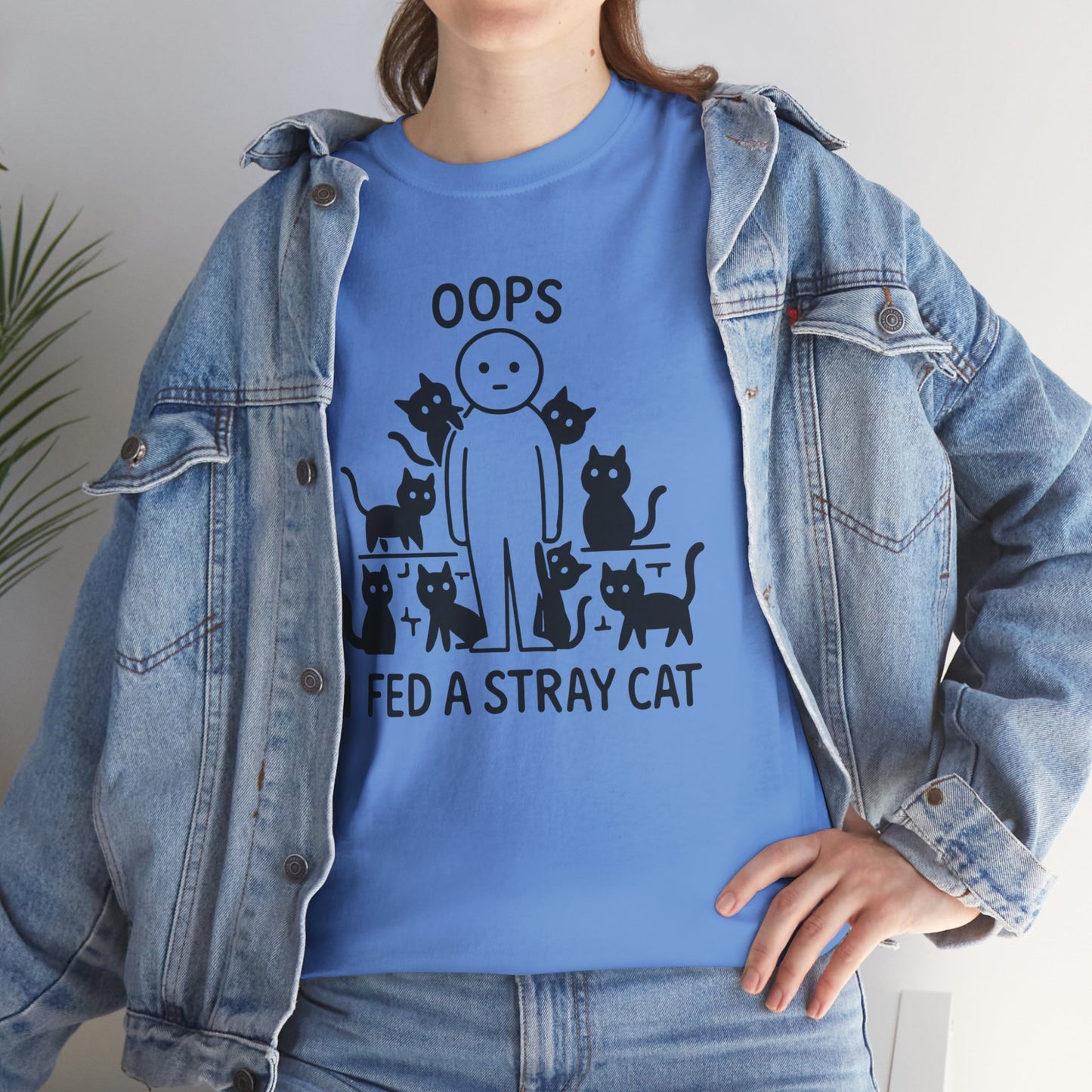 Funny Stray Cats Oops Unisex Tee