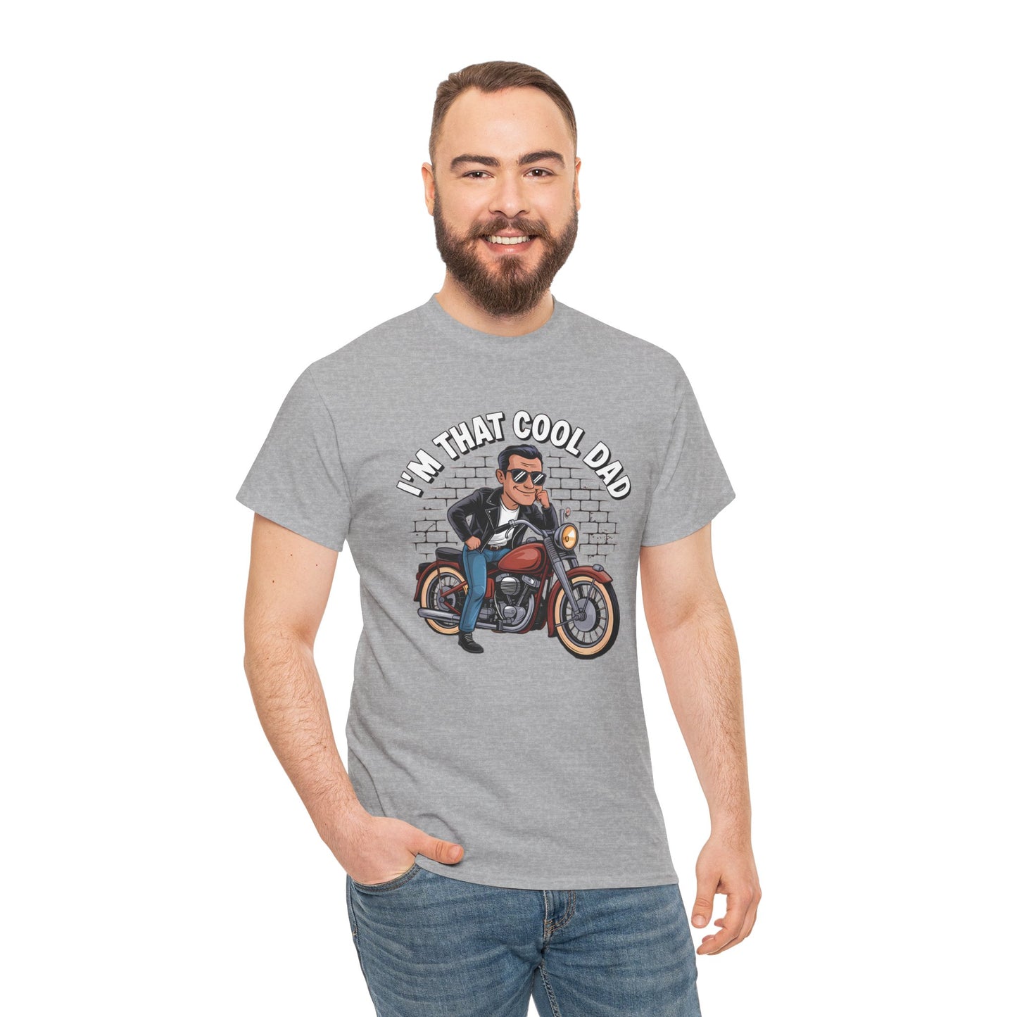 Cool Dad Unisex Tee Shirt - I'm that cool dad design