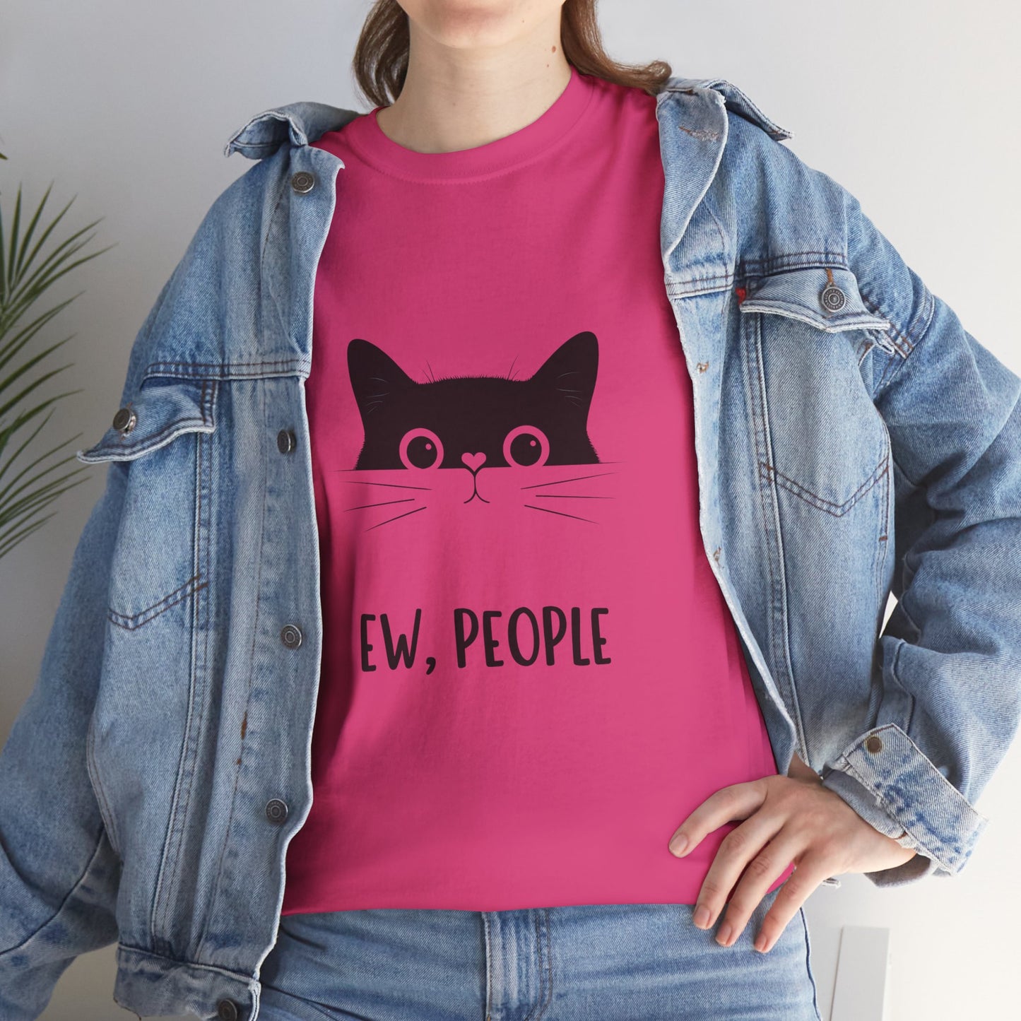 Ew People, Funny Cat Tee
