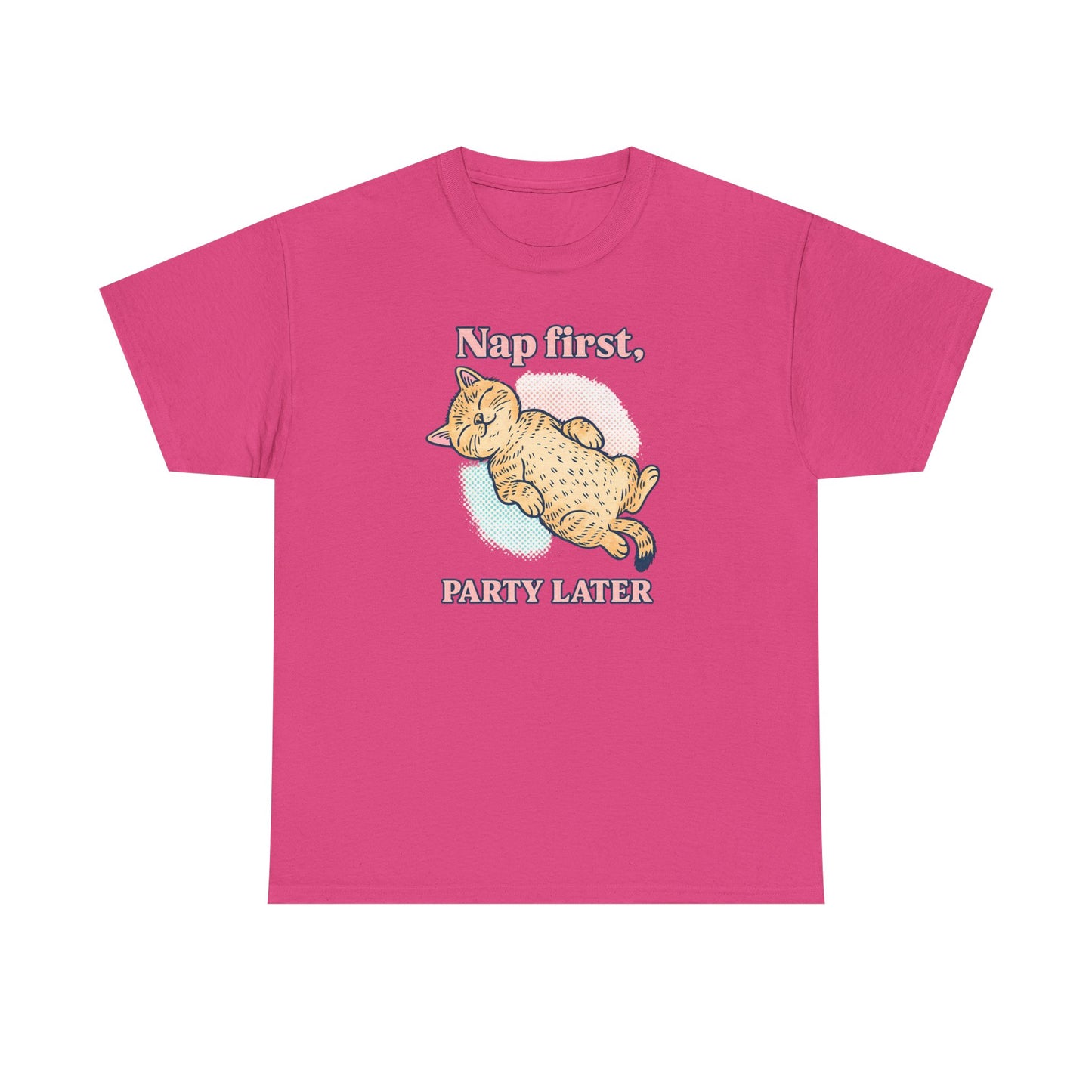 Cat Nap Party T-Shirt