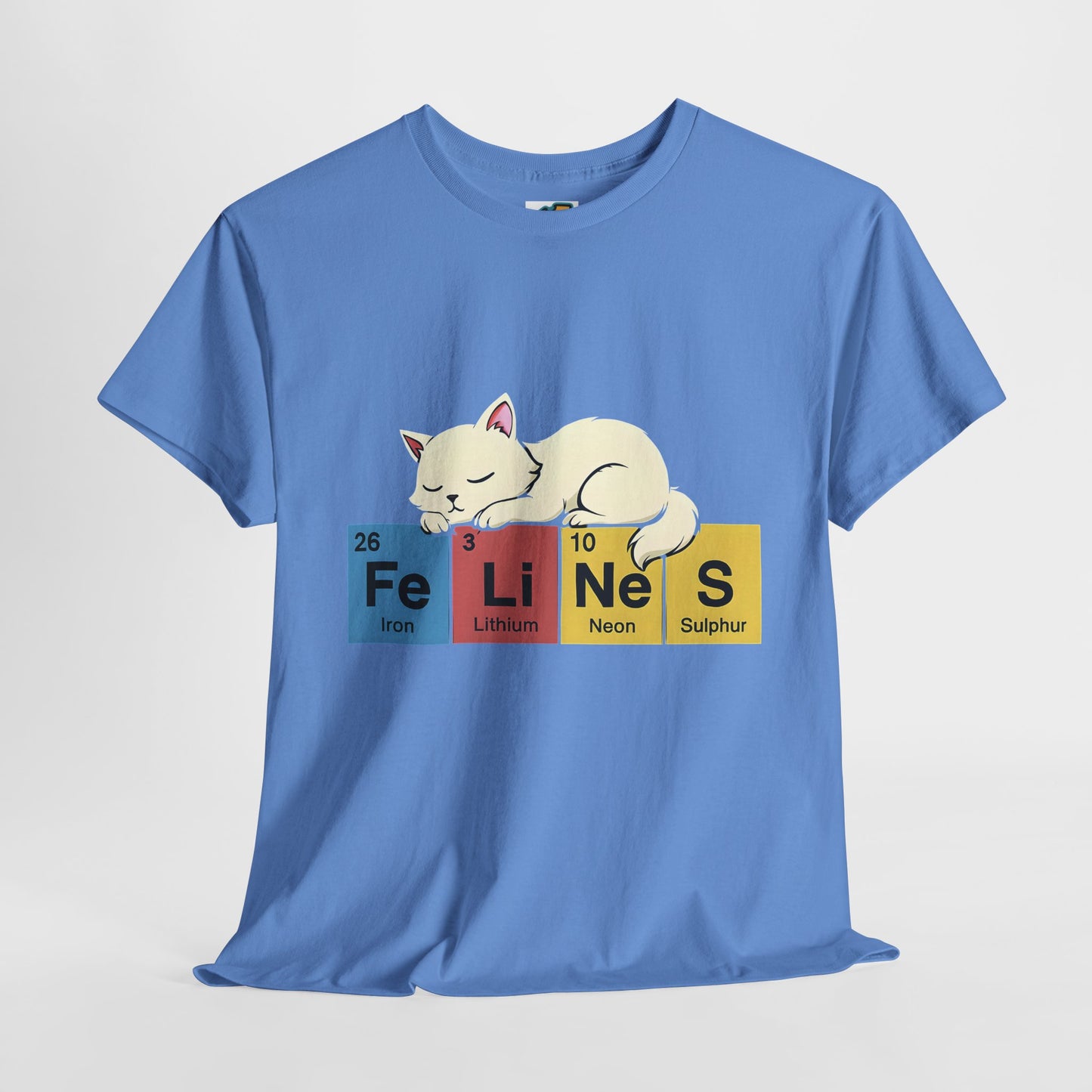 Cat Science Unisex Tee - Cute Feline Periodic Table T-Shirt for Cat Lovers