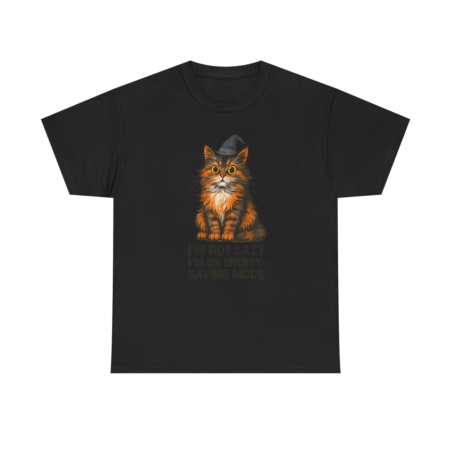 Chill Cat Energy-Saving Mode T-Shirt