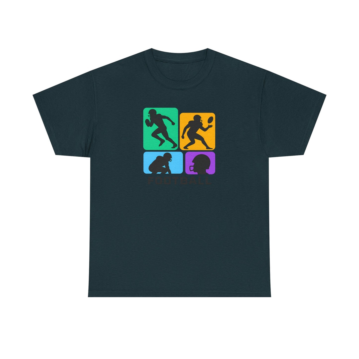 Vibrant Football Action T-Shirt