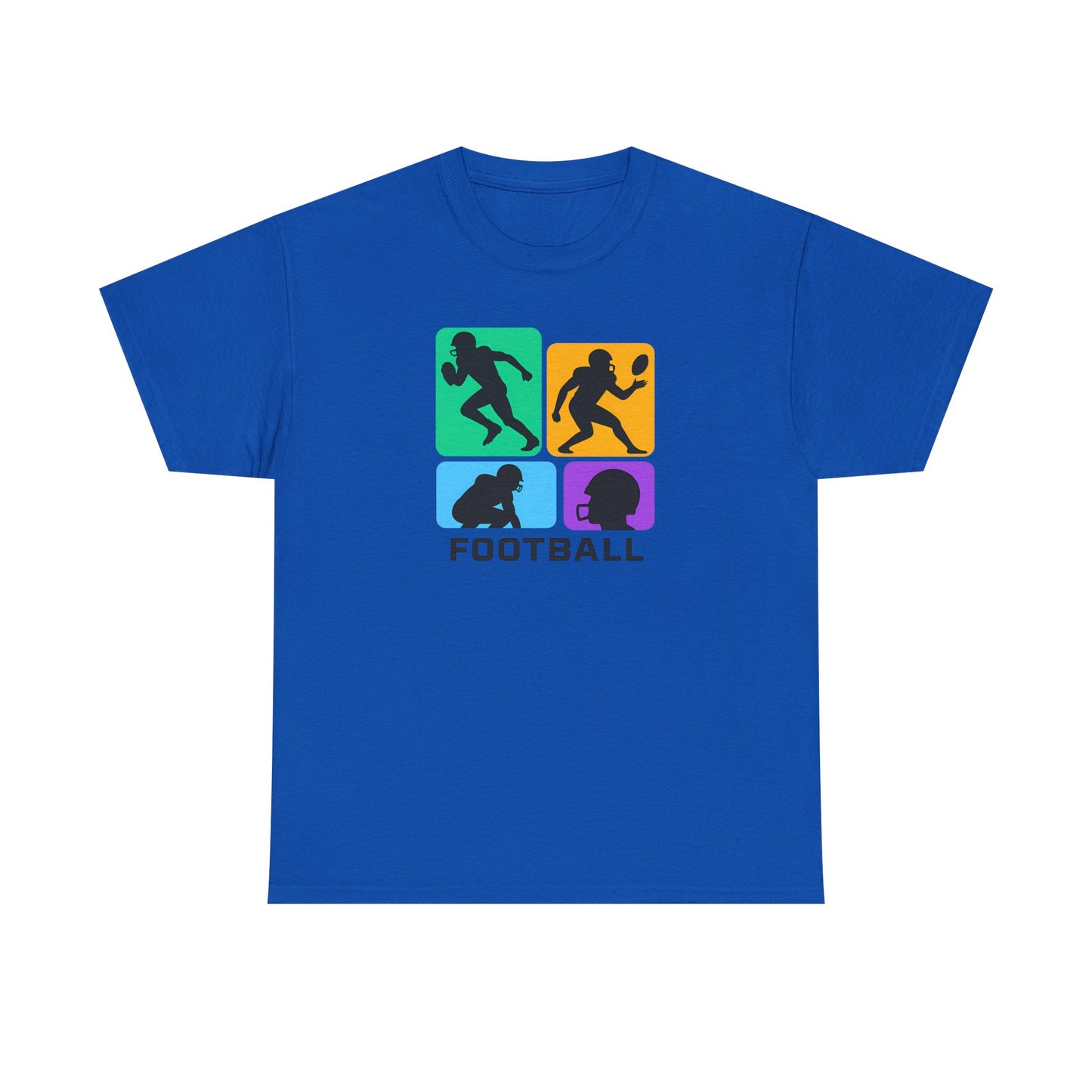 Vibrant Football Action T-Shirt