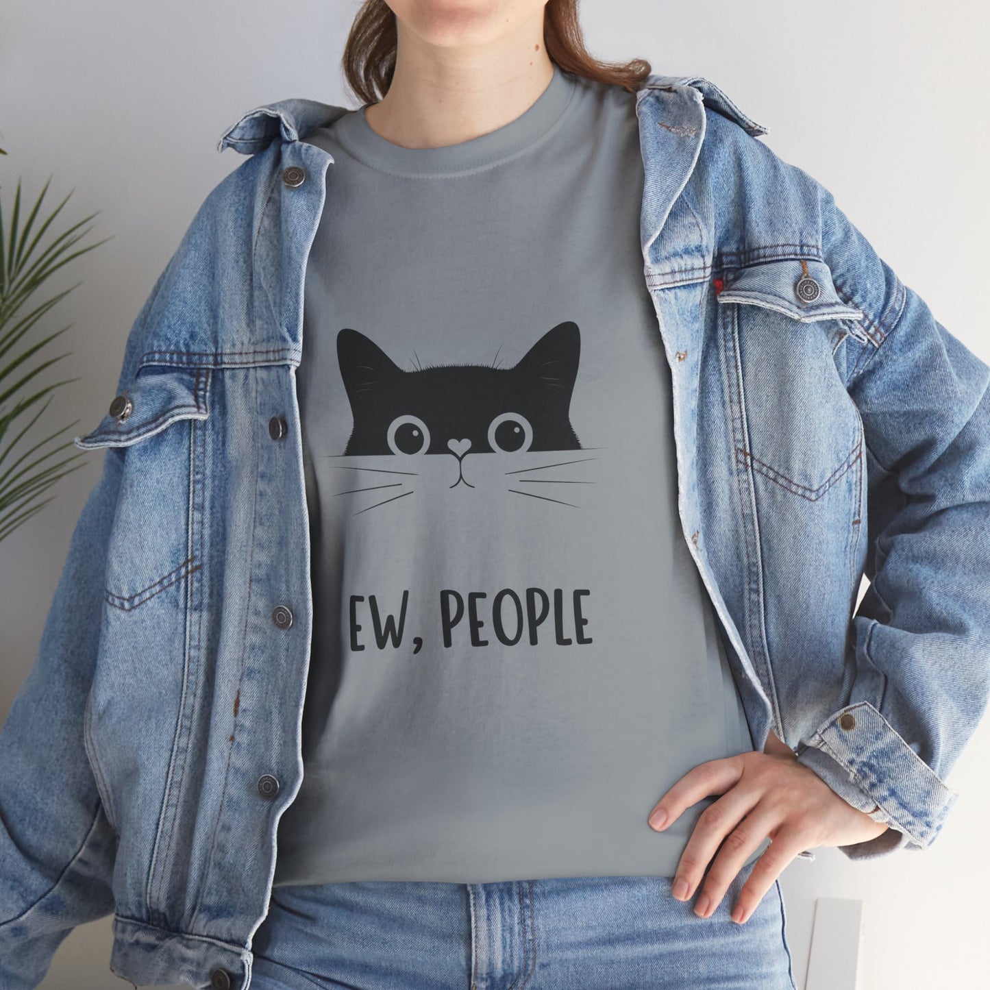 Ew People, Funny Cat Tee