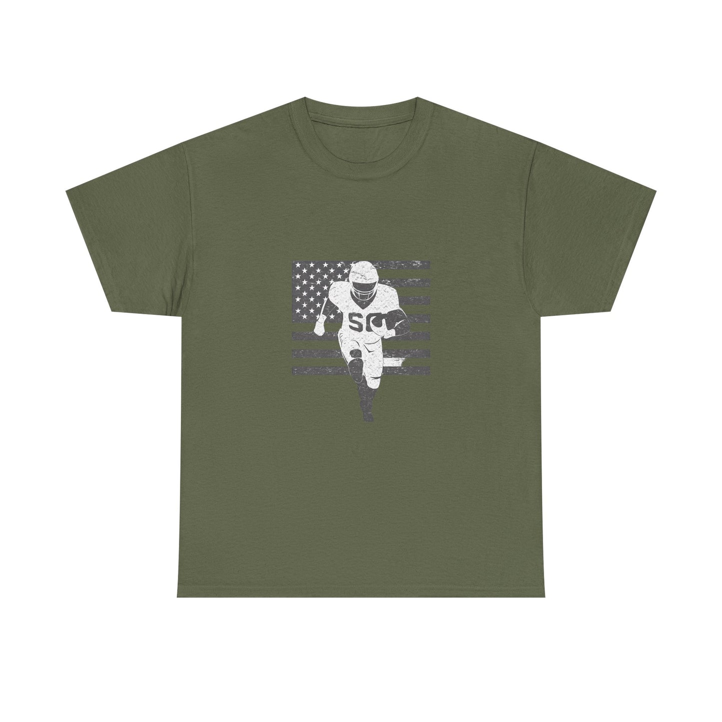 Patriotic Football Warrior Tee