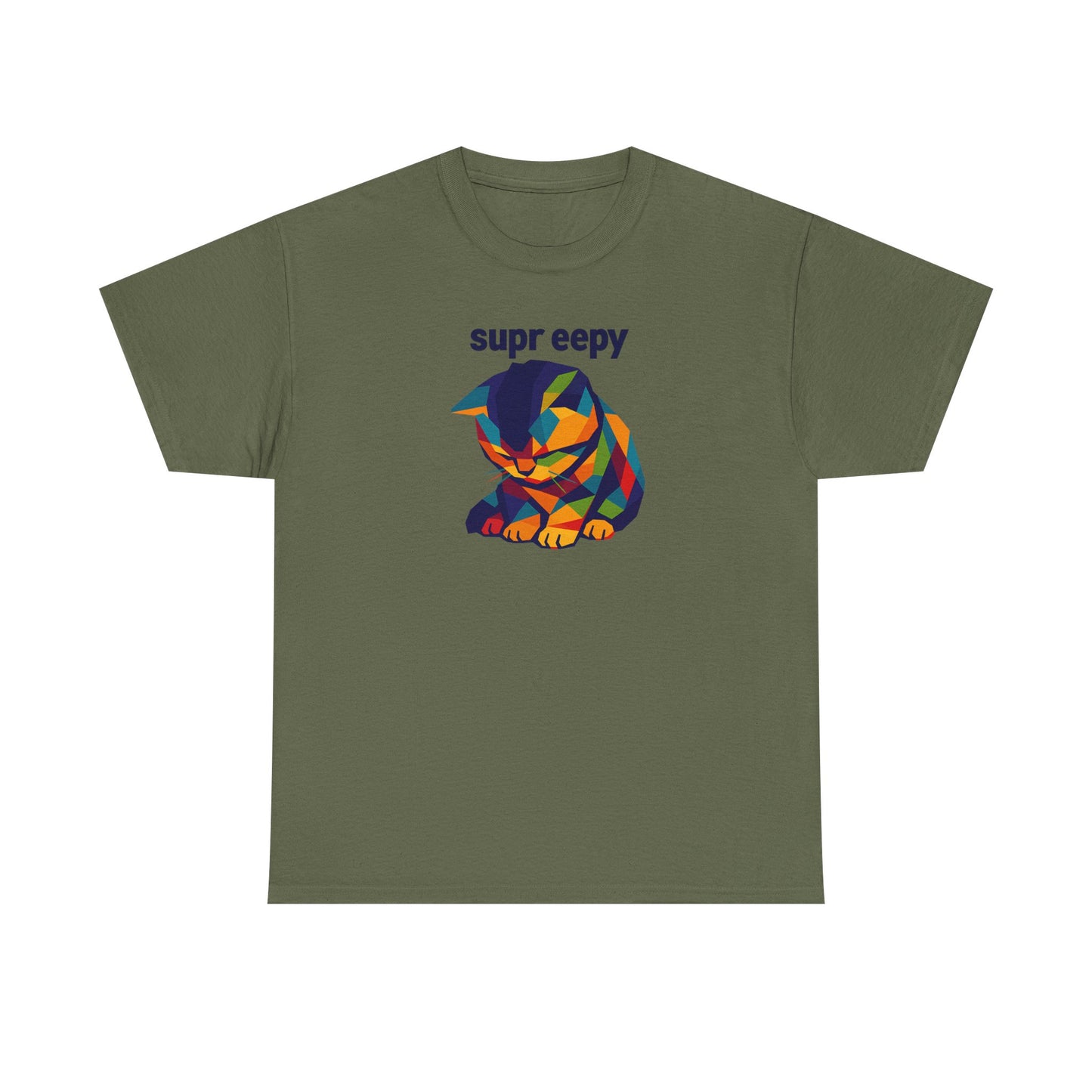 Colorful Cat Dreamer T-Shirt