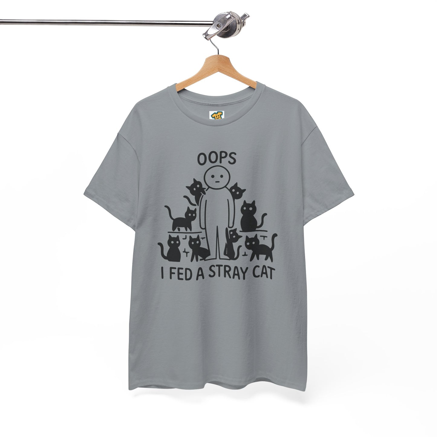 Funny Stray Cats Oops Unisex Tee