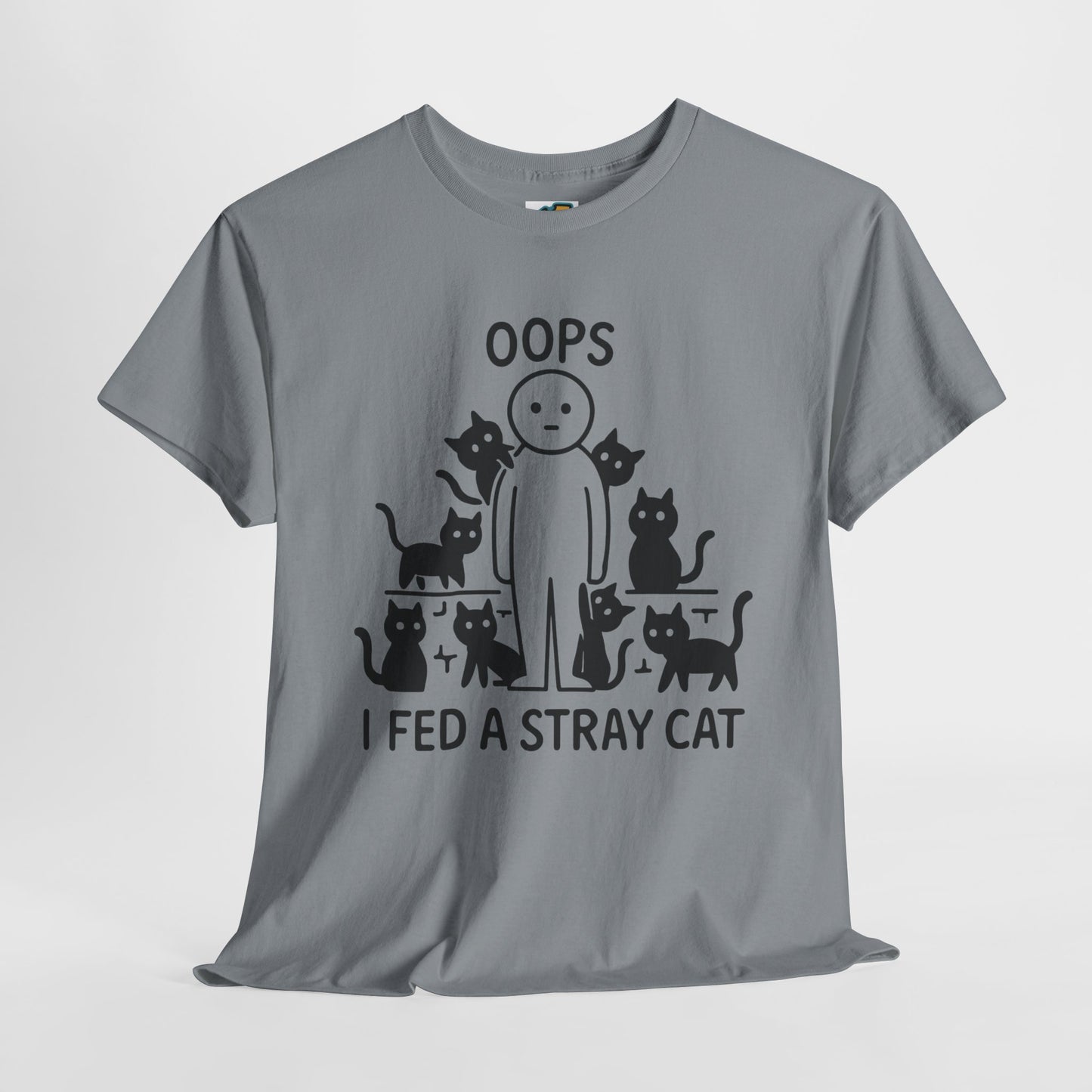 Funny Stray Cats Oops Unisex Tee