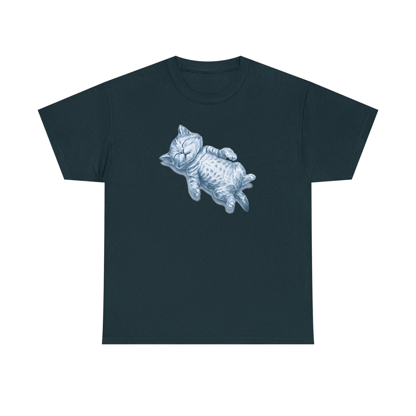 Chilled Out Cat - Ice Crystal T-Shirt