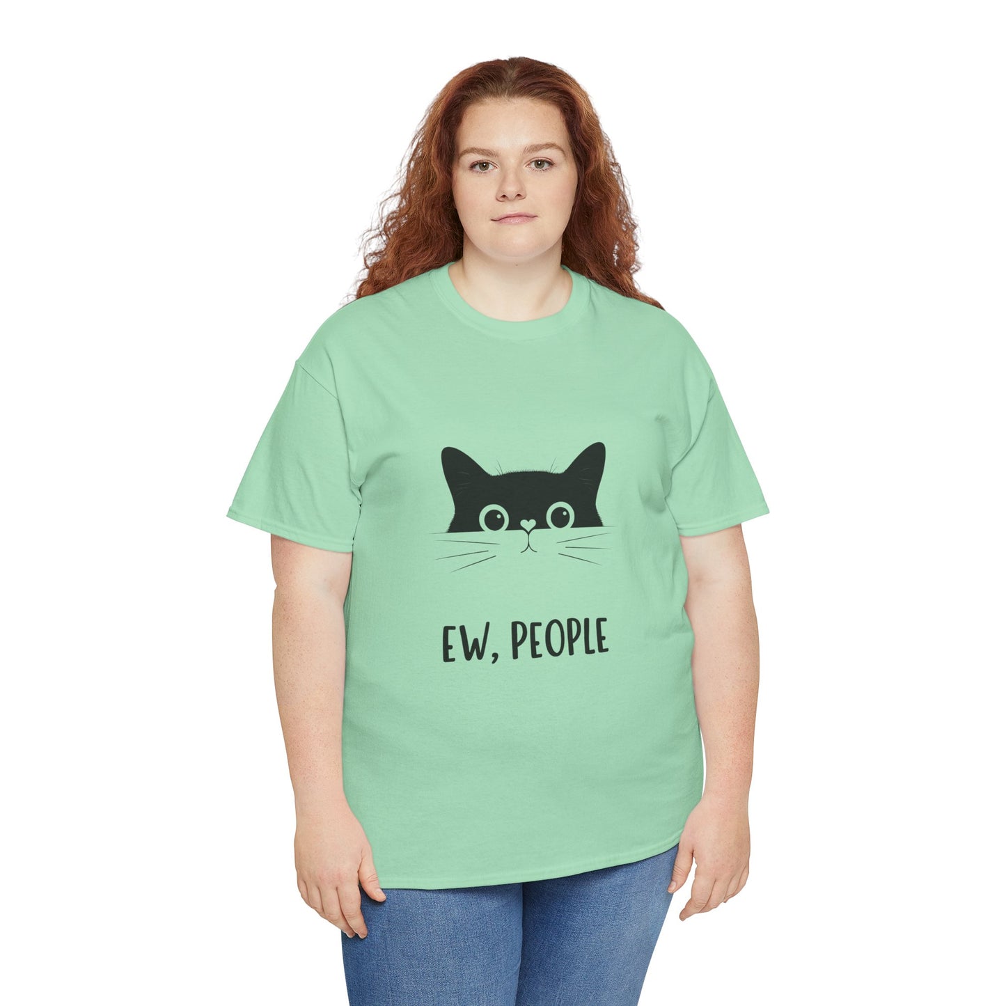 Ew People, Funny Cat Tee