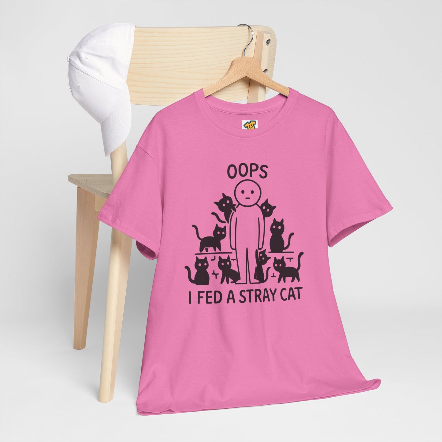 Funny Stray Cats Oops Unisex Tee