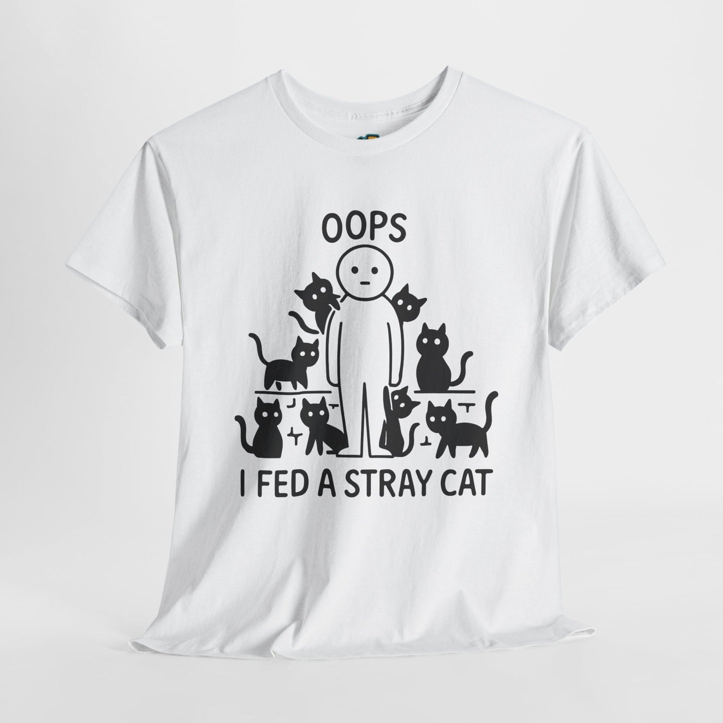 Funny Stray Cats Oops Unisex Tee