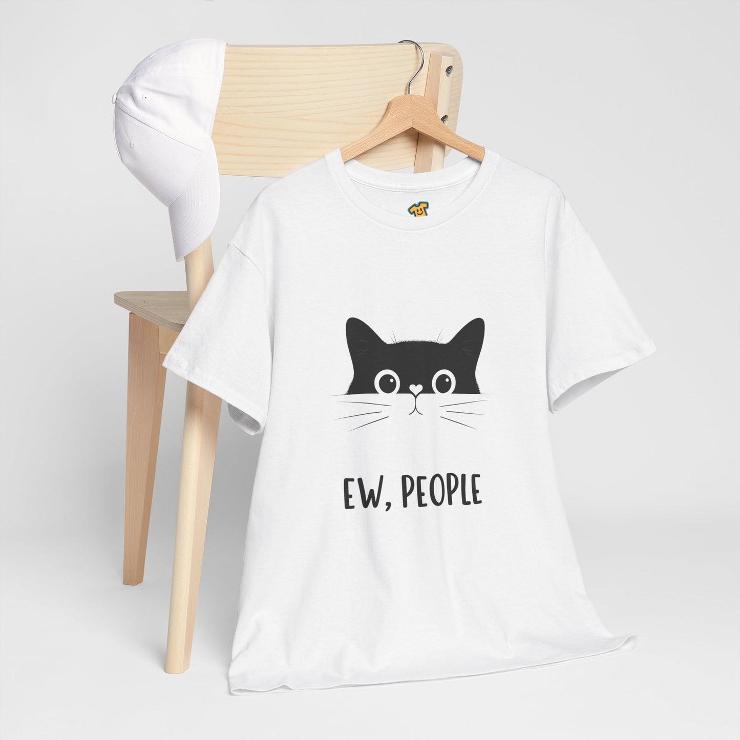 Ew People, Funny Cat Tee