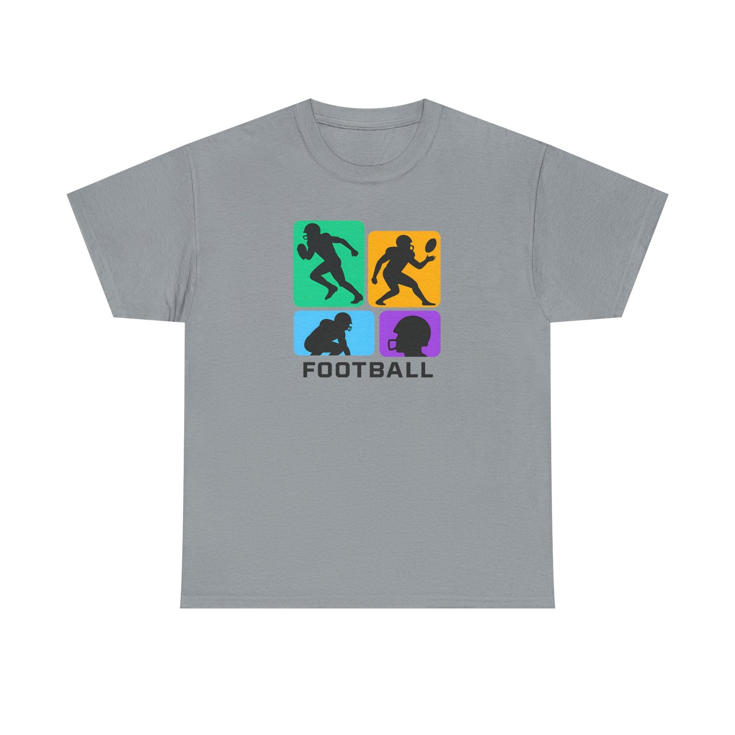 Vibrant Football Action T-Shirt