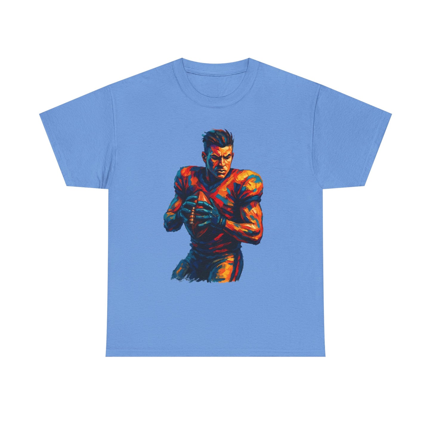 Vibrant Football Warrior T-Shirt