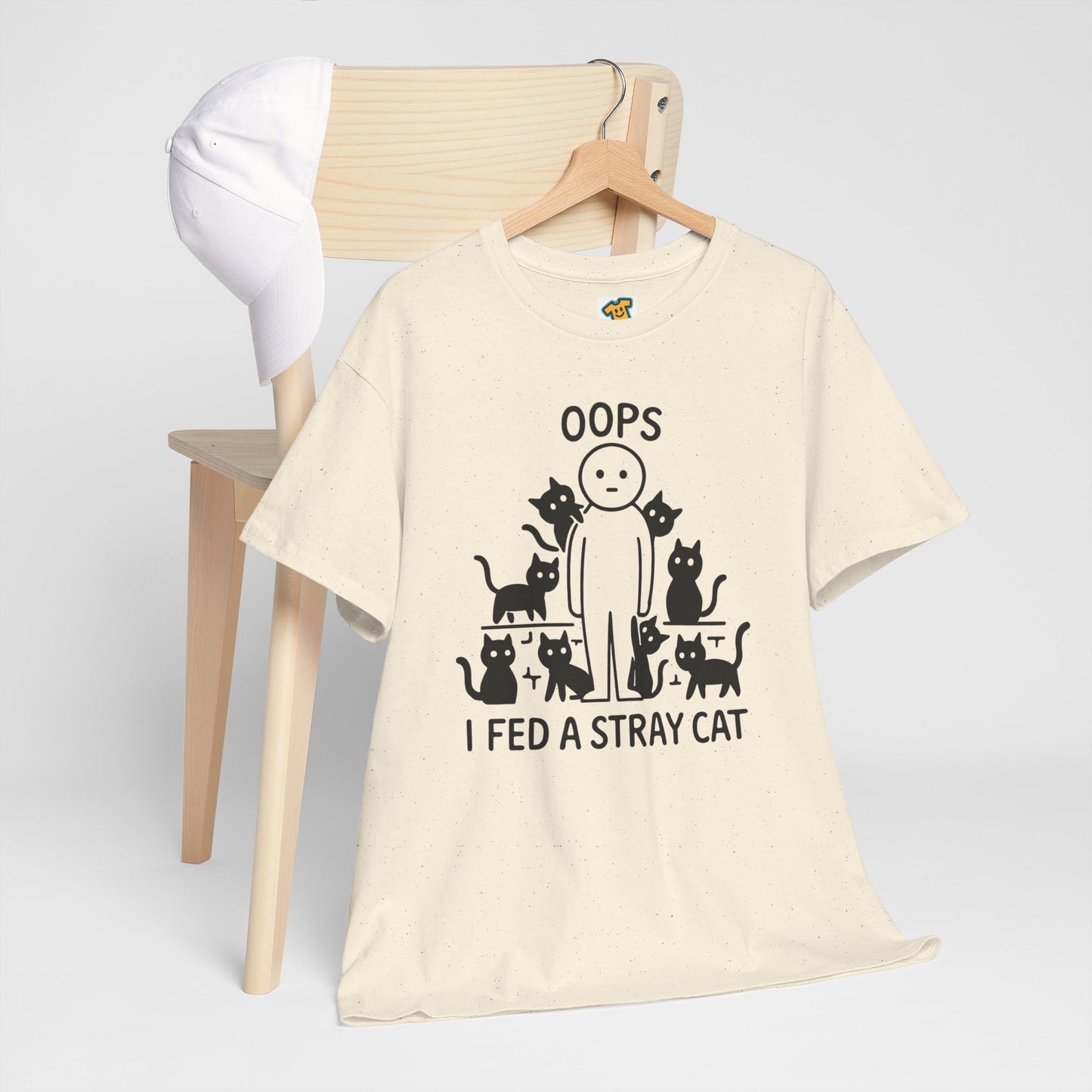 Funny Stray Cats Oops Unisex Tee