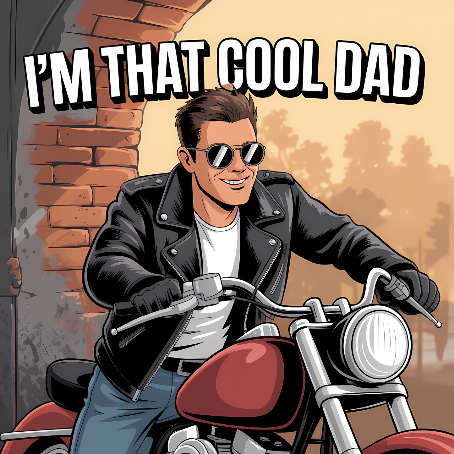 Cool Dad Unisex Tee - Perfect gift for fathers, Father's Day, birthdays, and everyday wear