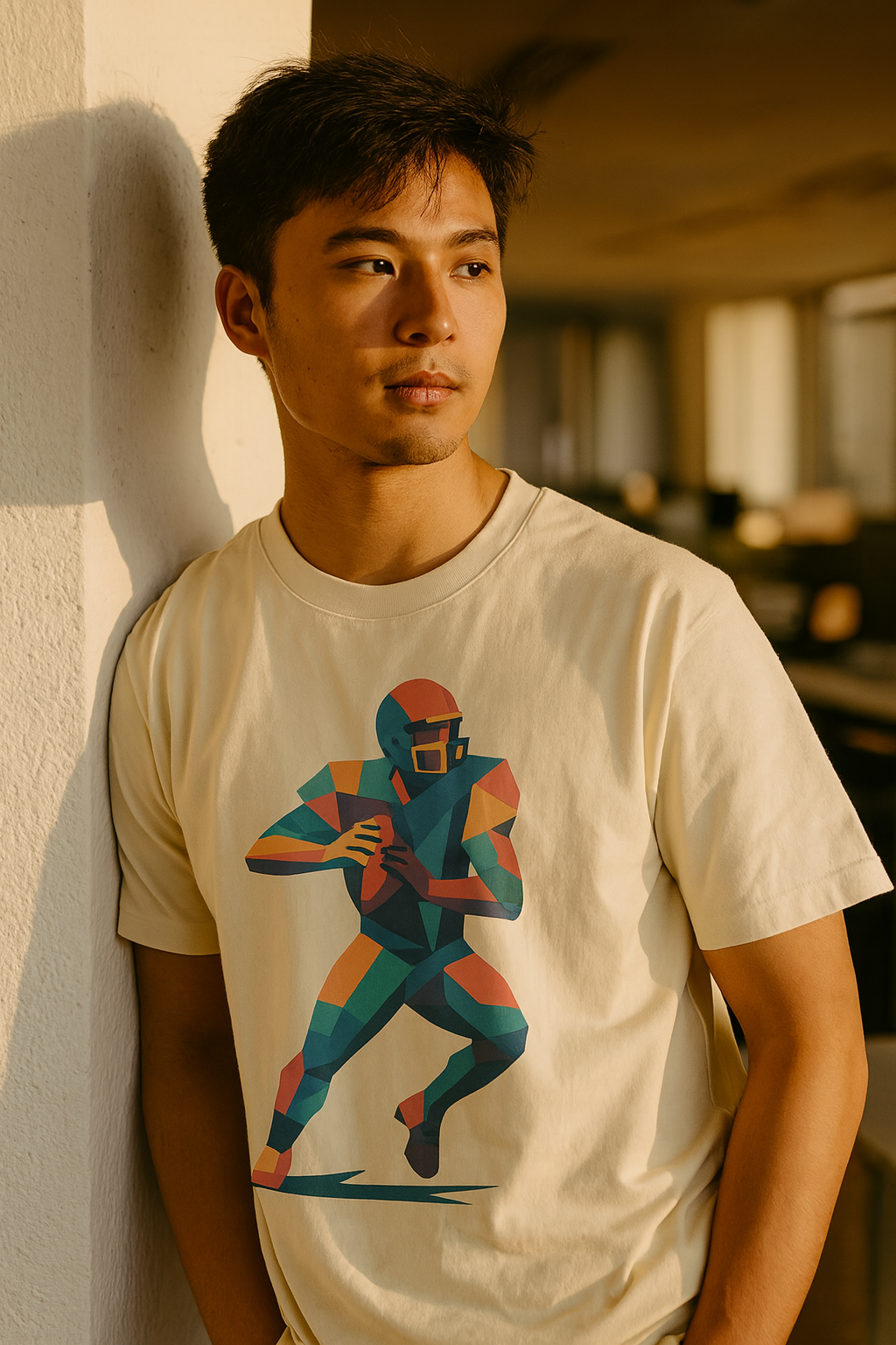 Vibrant Quarterback T-Shirt