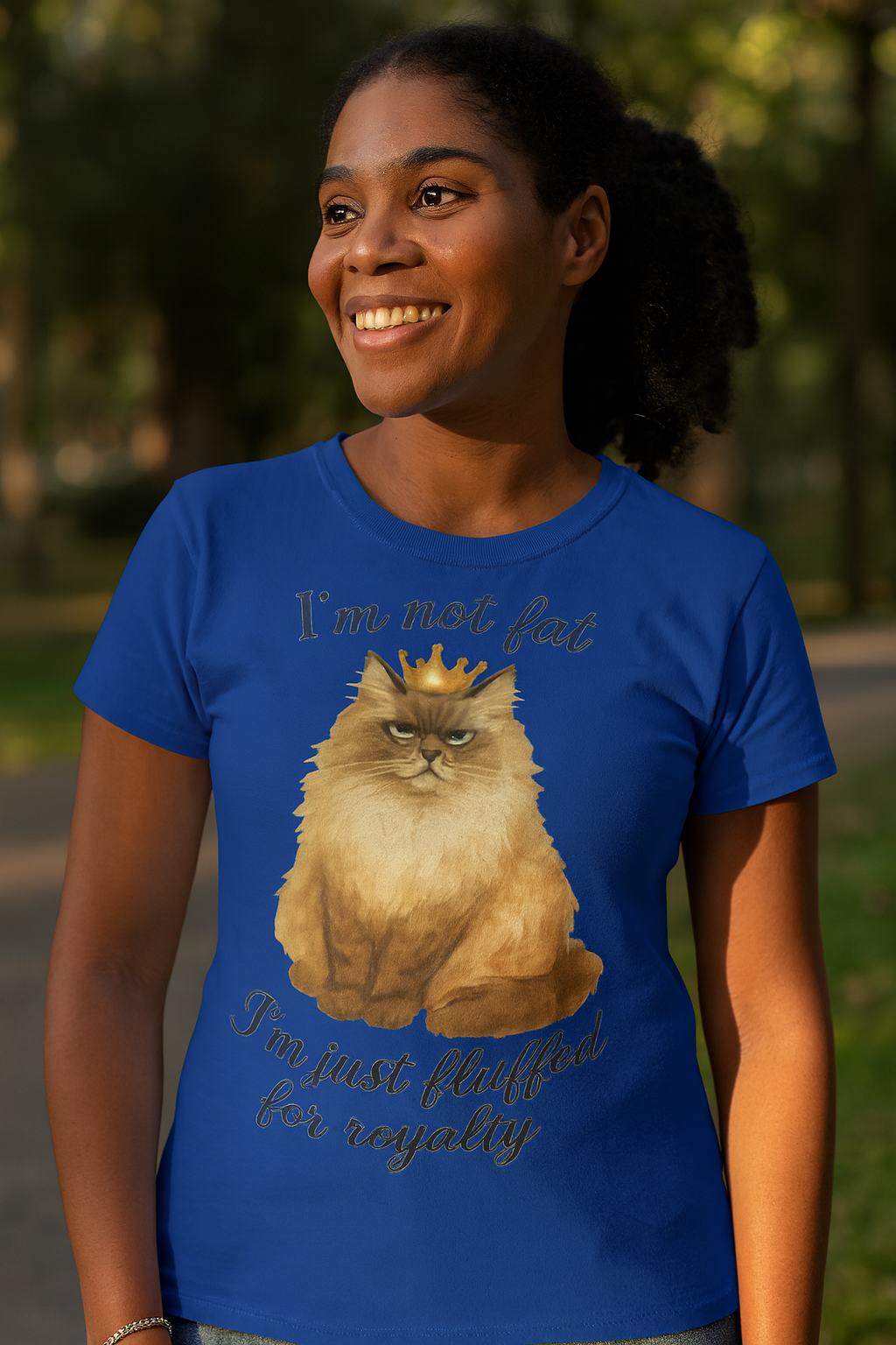 Royal Fluff Cat T-Shirt